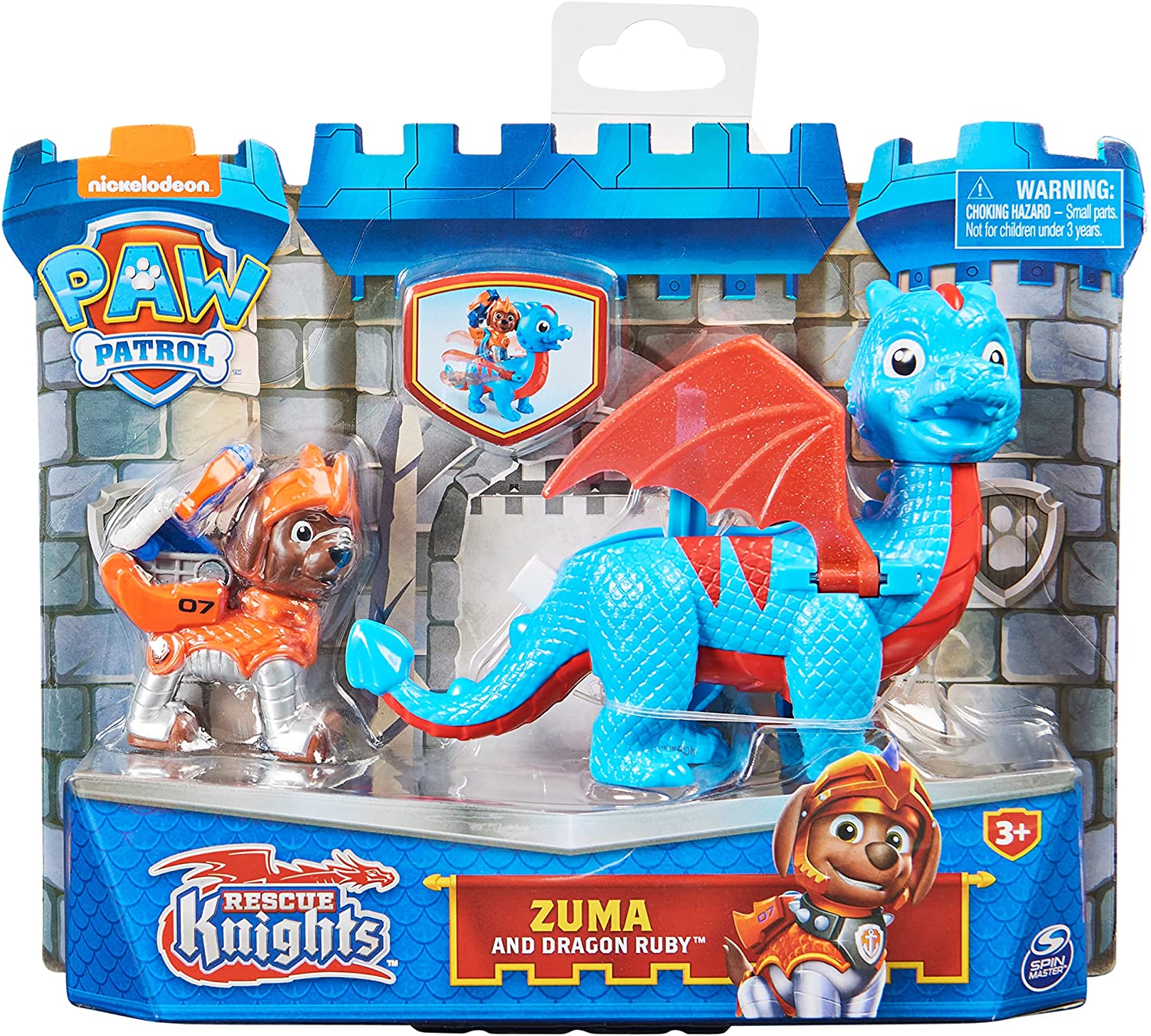 PATRULLA CANINA CABALLEROS + DRAGON 6063149