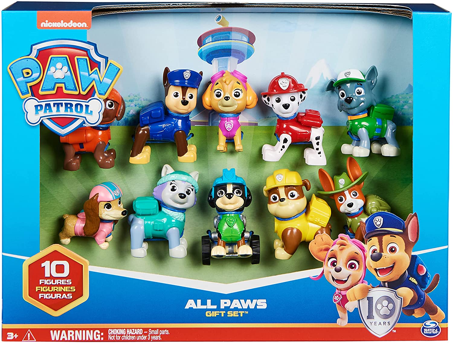 PACK 10 FIGURAS PATRULLA CANINA 6065255