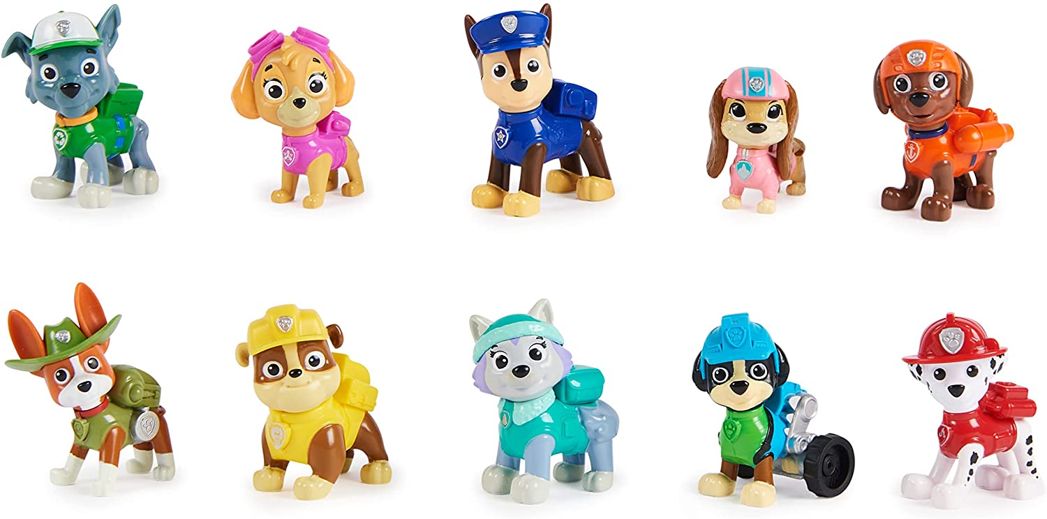 PACK 10 FIGURAS PATRULLA CANINA 6065255 - N75024
