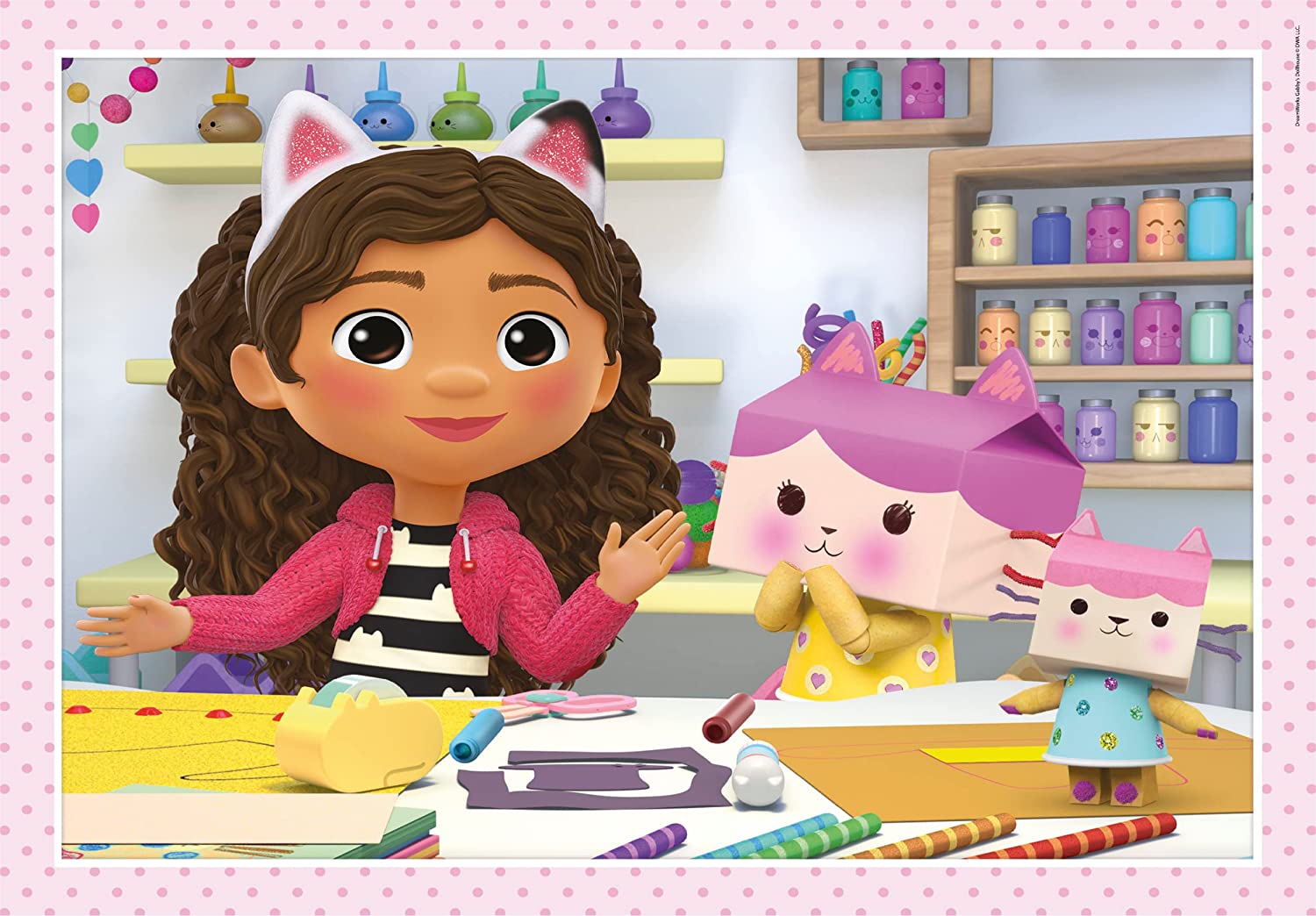 PUZZLE 4 EN 1 CASA DE MUÑECAS GABBY 21524