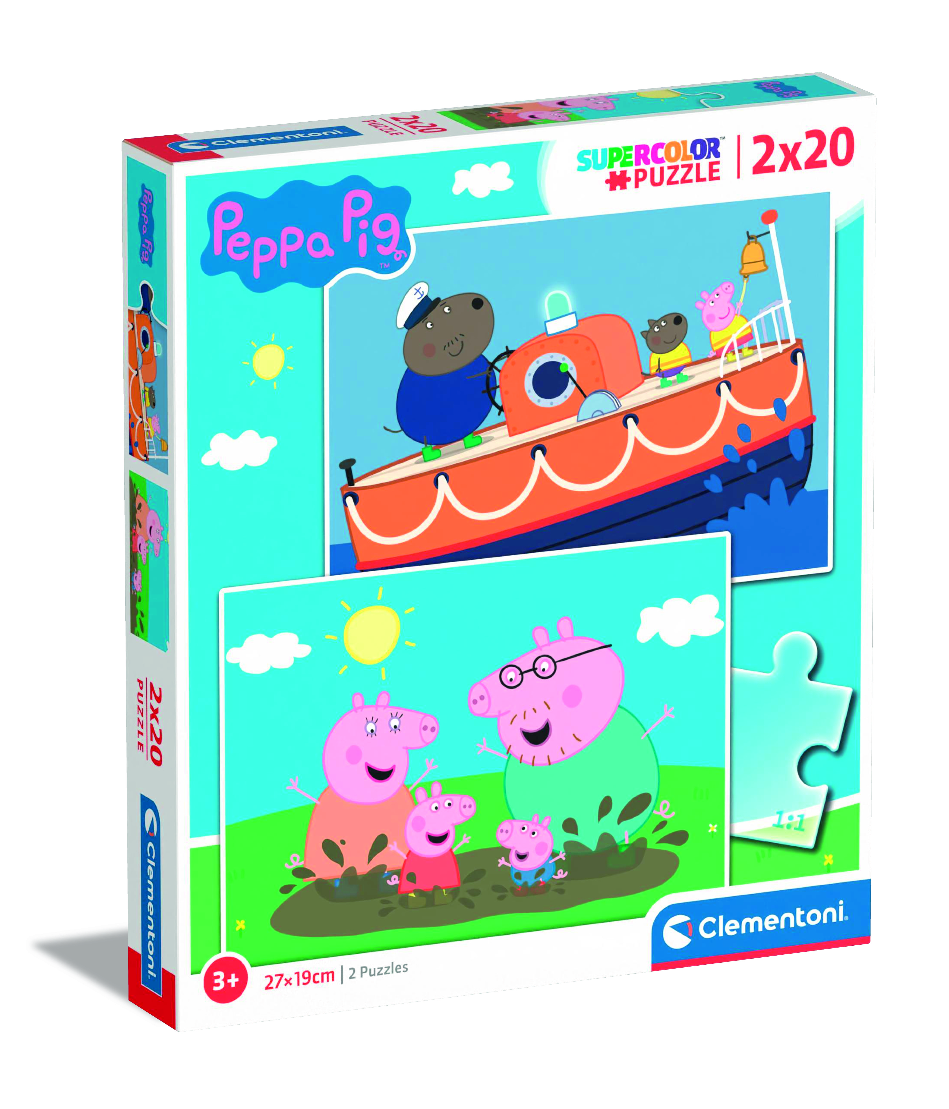 PUZZLE 2X20 PEPPA PIG 2023 24797