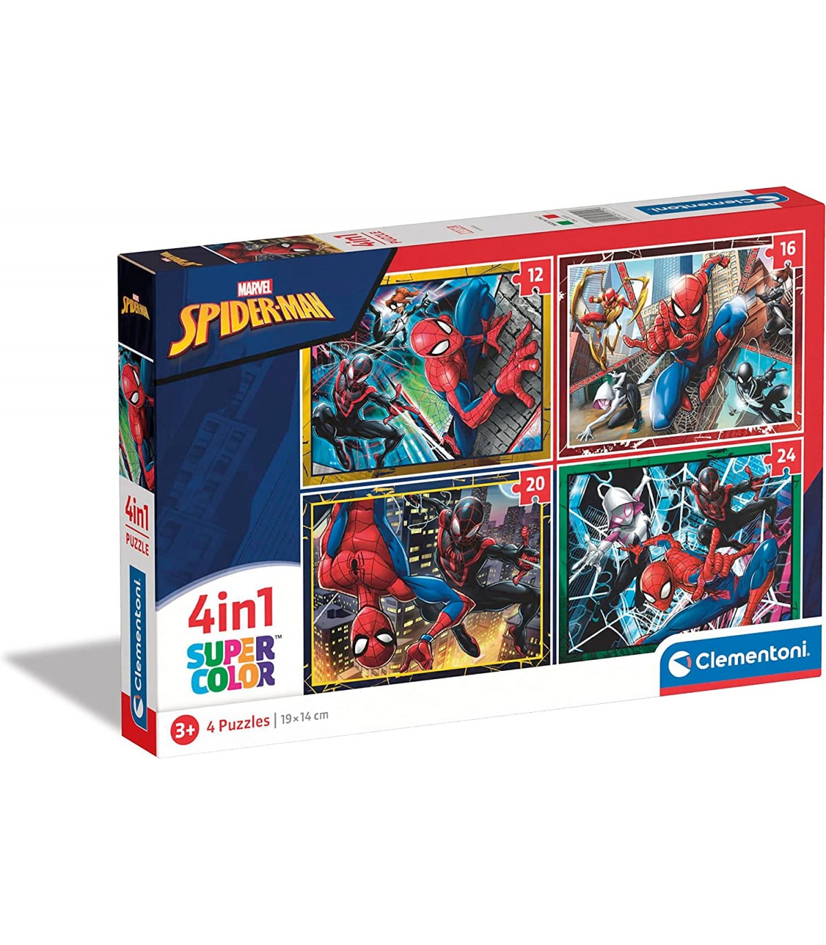 4IN1 PUZZLE SPIDERMAN 21515