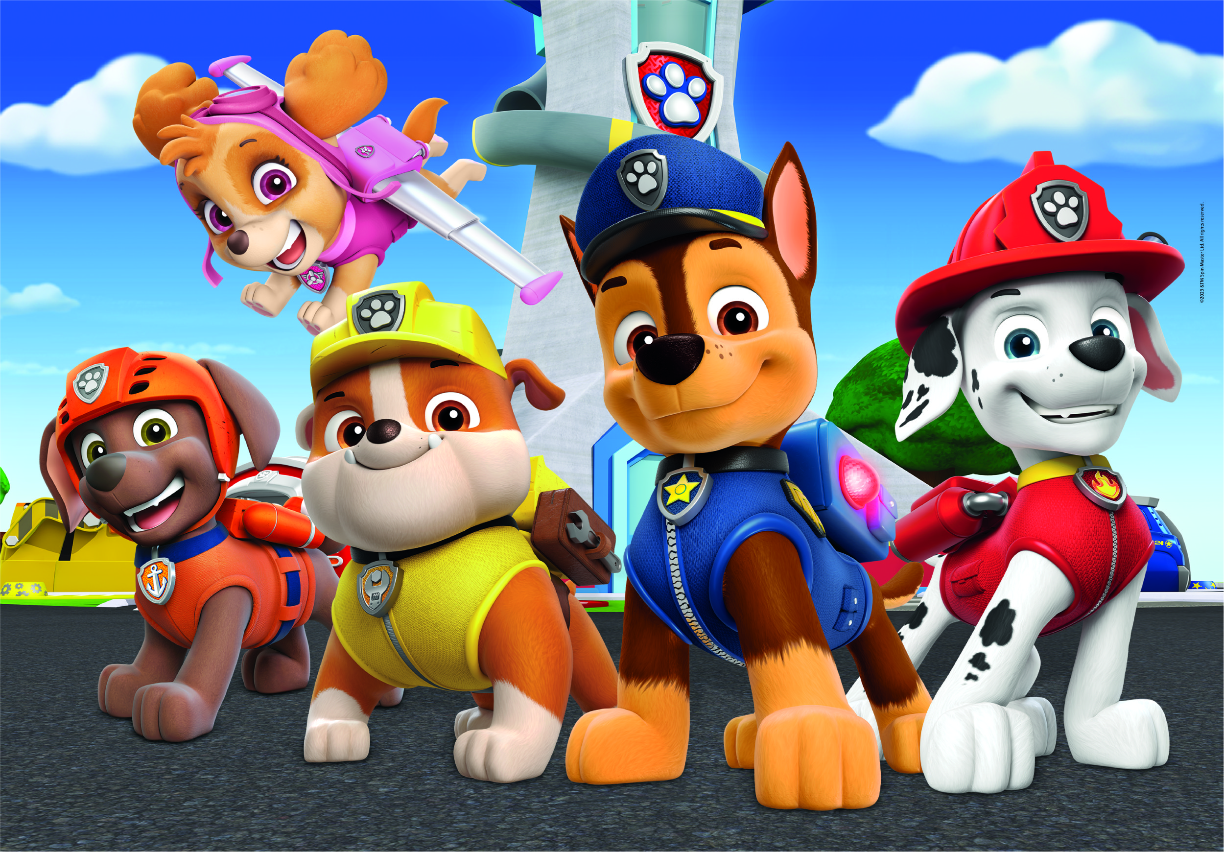 PUZZLE 2X60 PATRULLA CANINA 21623