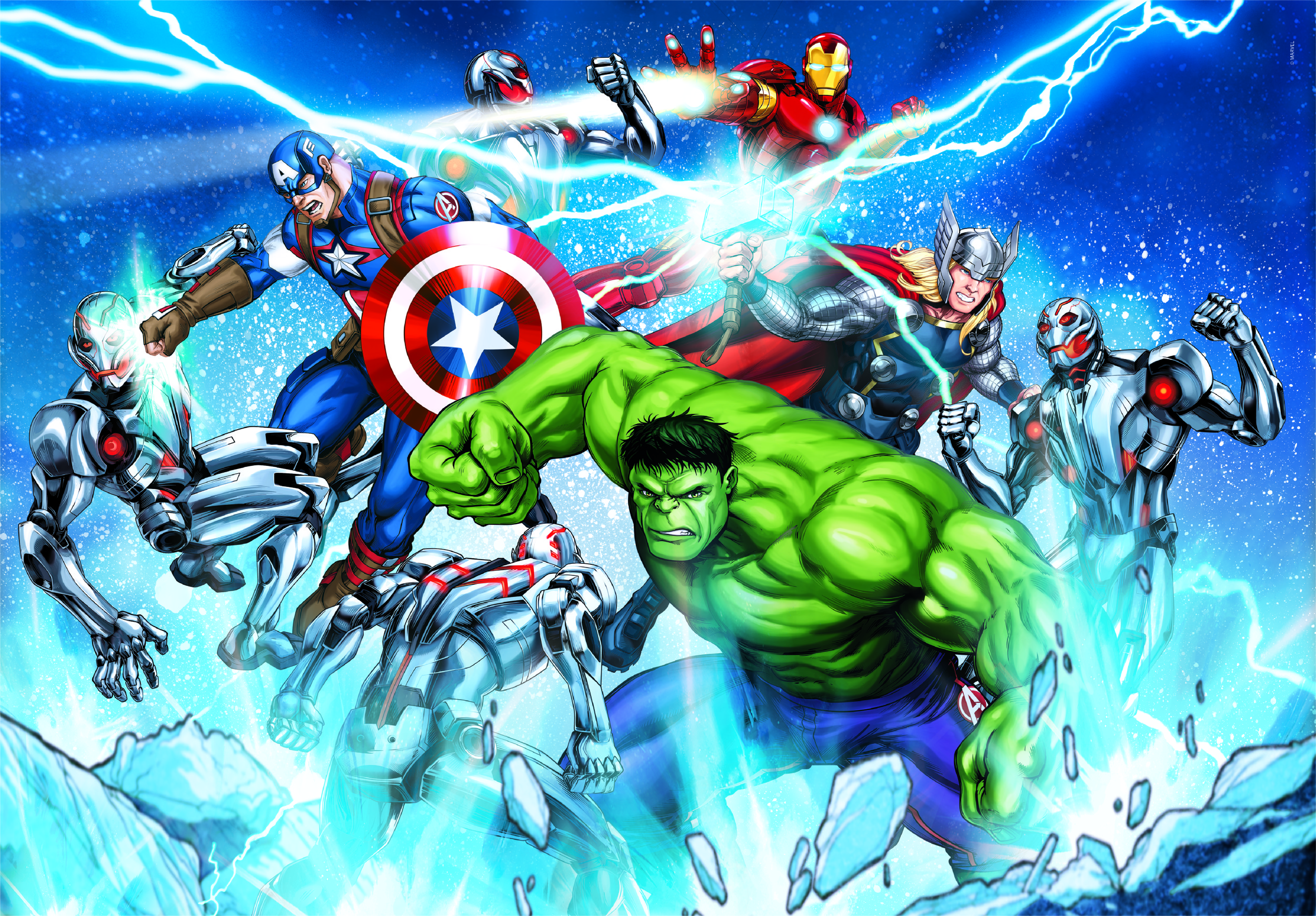 PUZZLE 104 AVENGERS 25744