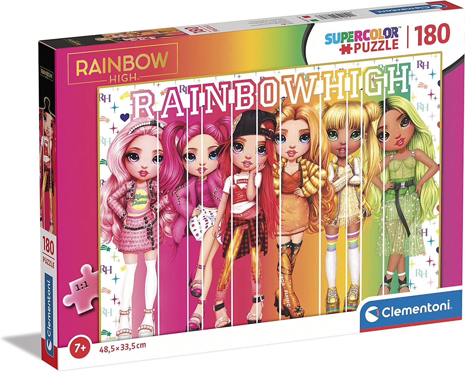 PUZZLE 180 RAINBOW HIGH 29775