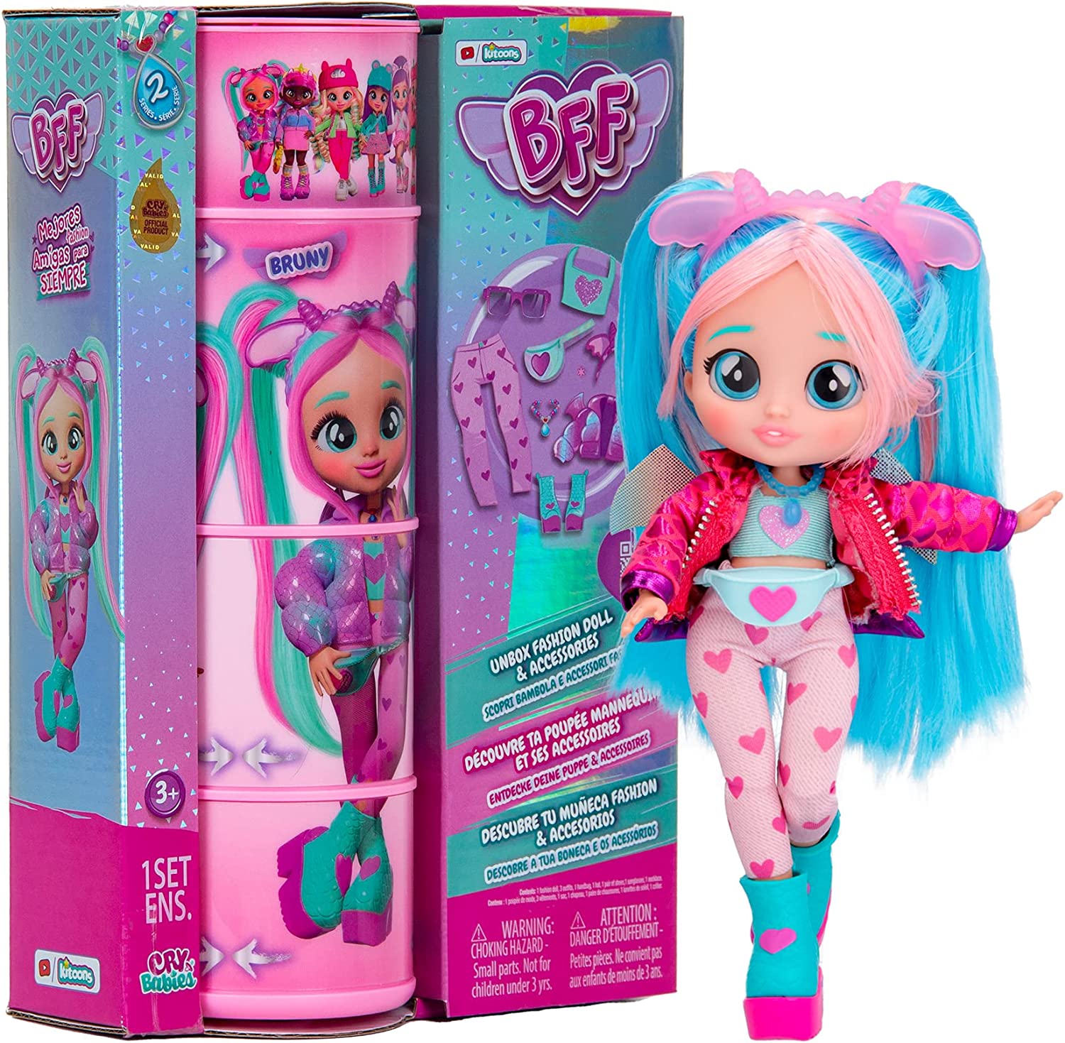 BEBES LLORONES BEST FRIENDS FOREVER BRUNY 908383 V22523
