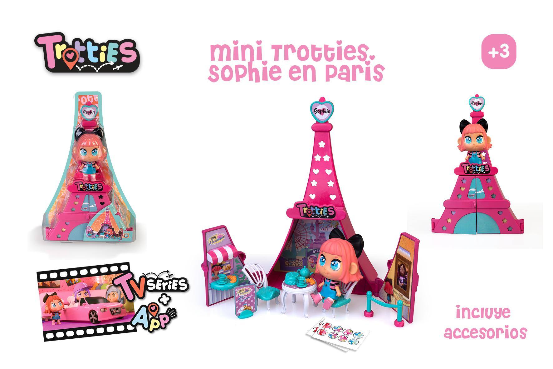 MINI TRITTIES SOPHIE IN PARIS TFT07000