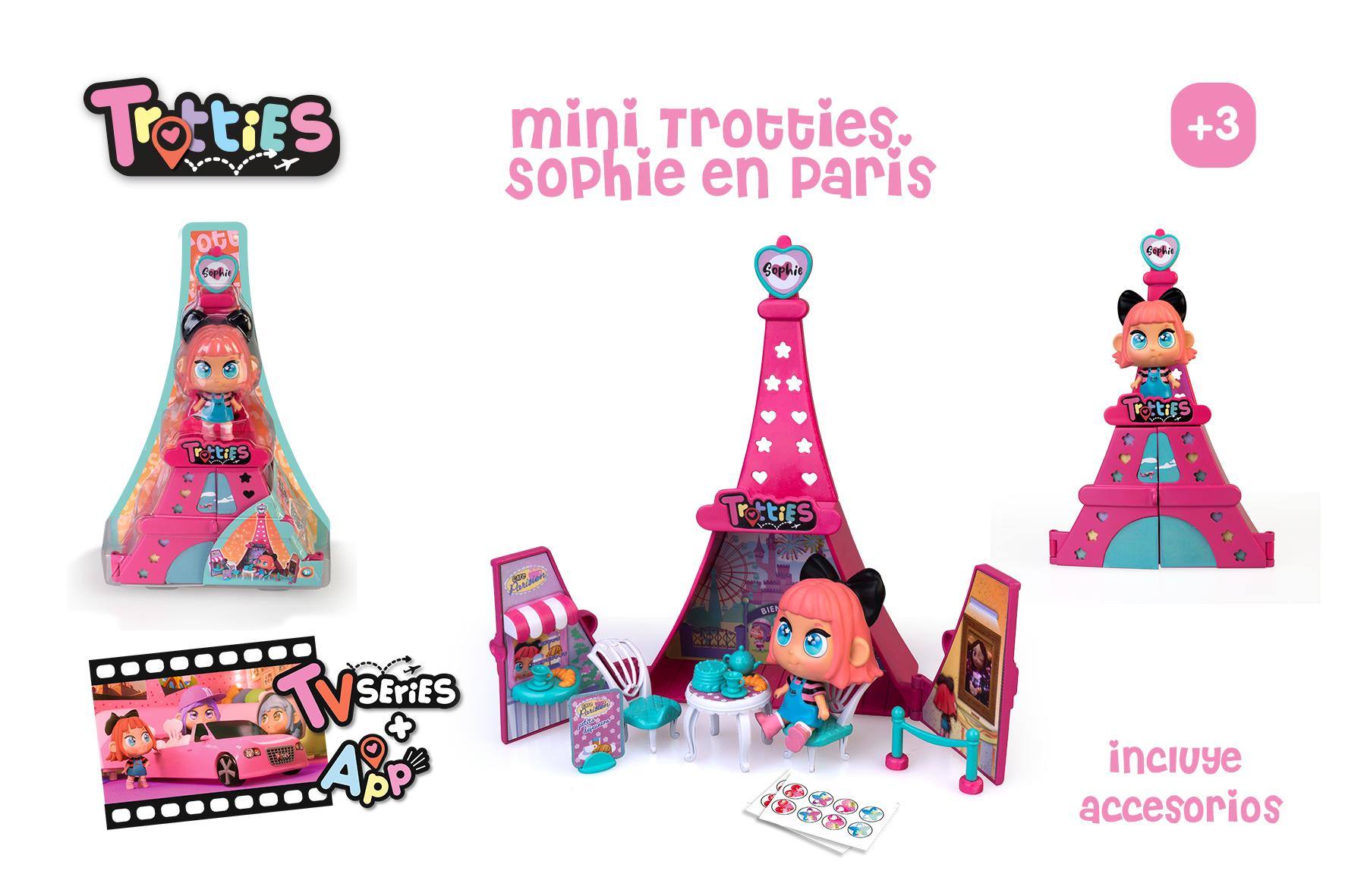 MINI TROTTIES SOPHIE IN PARIS TFT07000