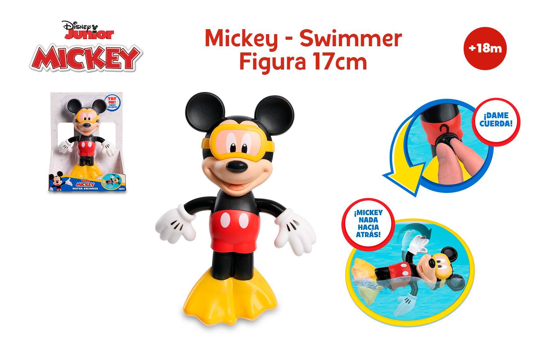 MICKEY FIGURA NADADORA 17CM MCC22000 V15823