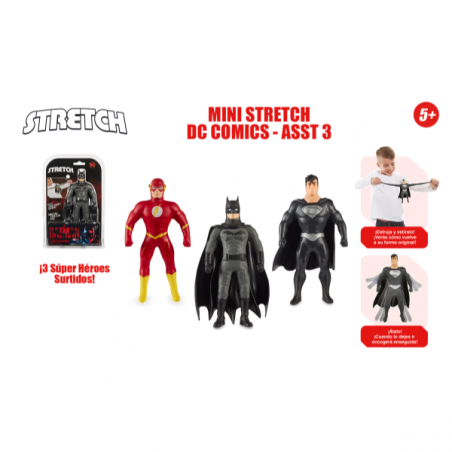 MINI STRETCH DC COMICS FLASH 7 PULGADAS TR309000  V16123