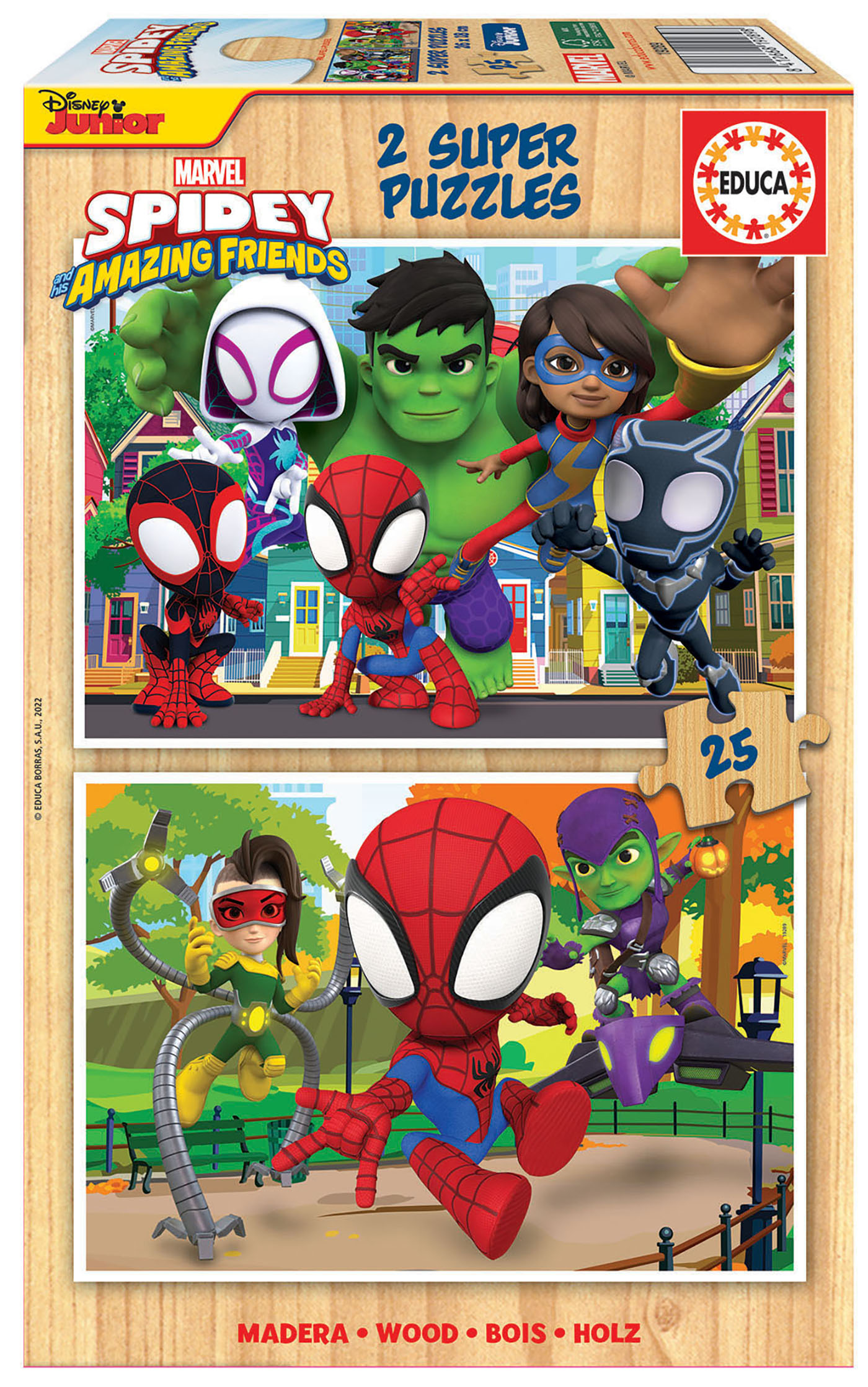 2X25 SPIDEY & FRIENDS FSC 19289