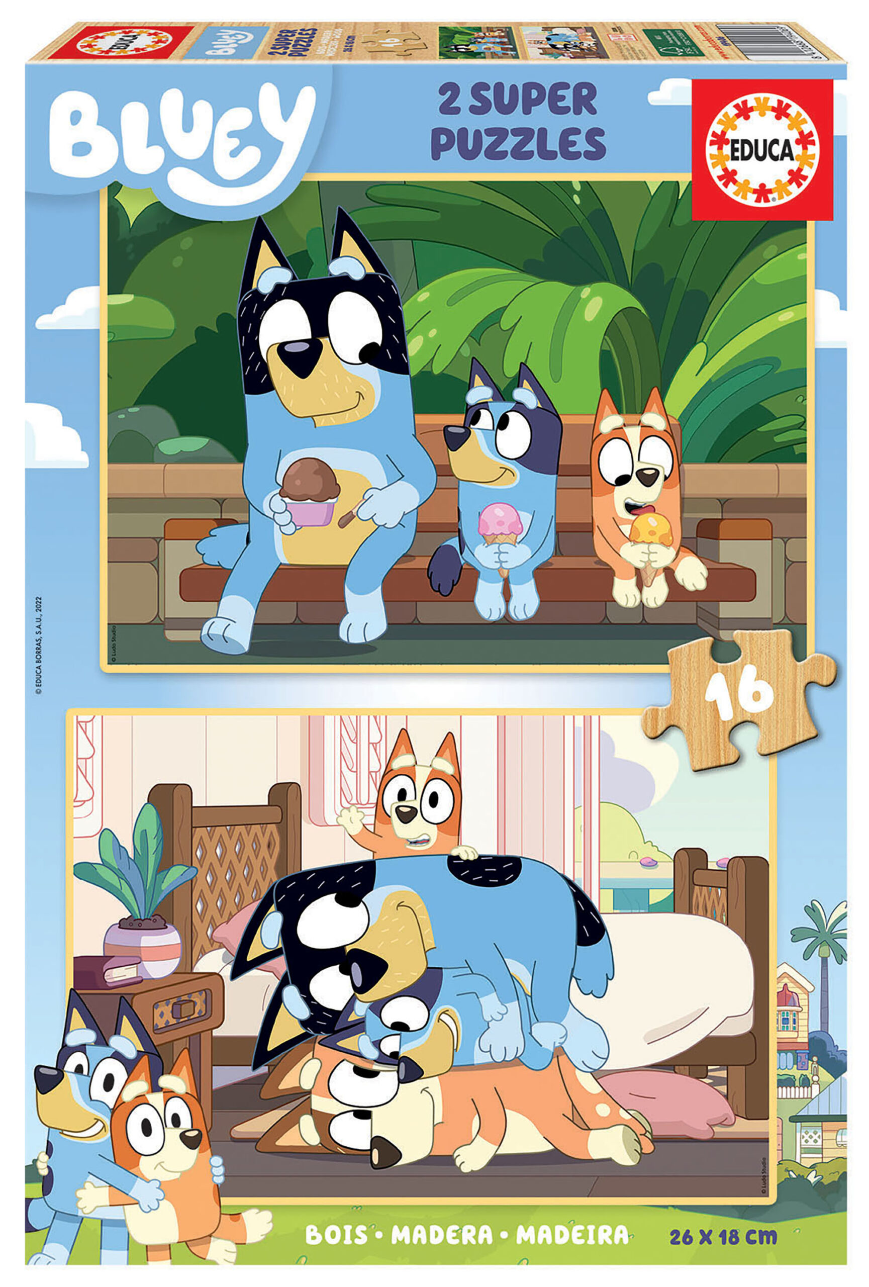 2X16 BLUEY 19406