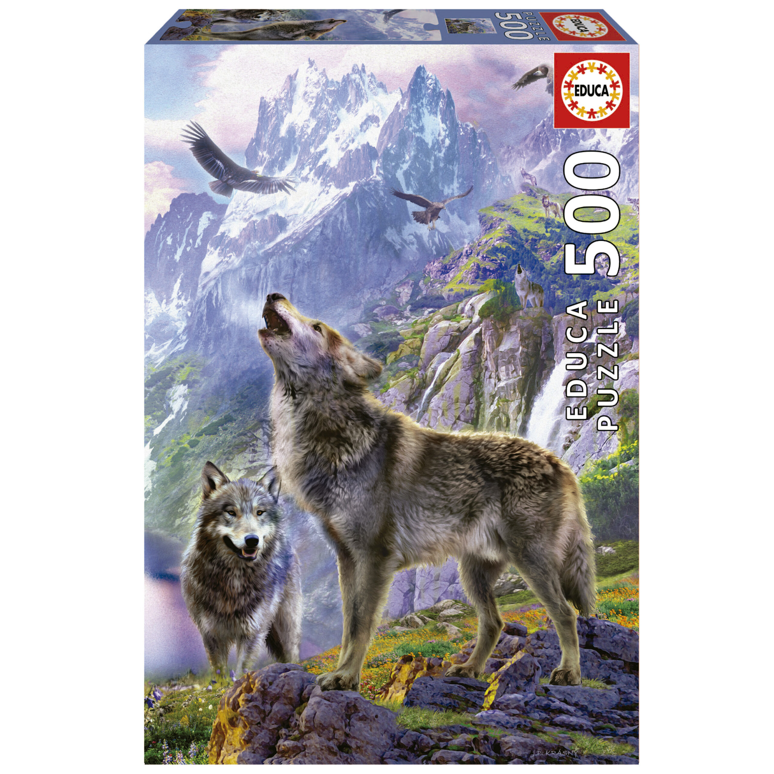 500 LOBOS EN LAS ROCAS 19548
