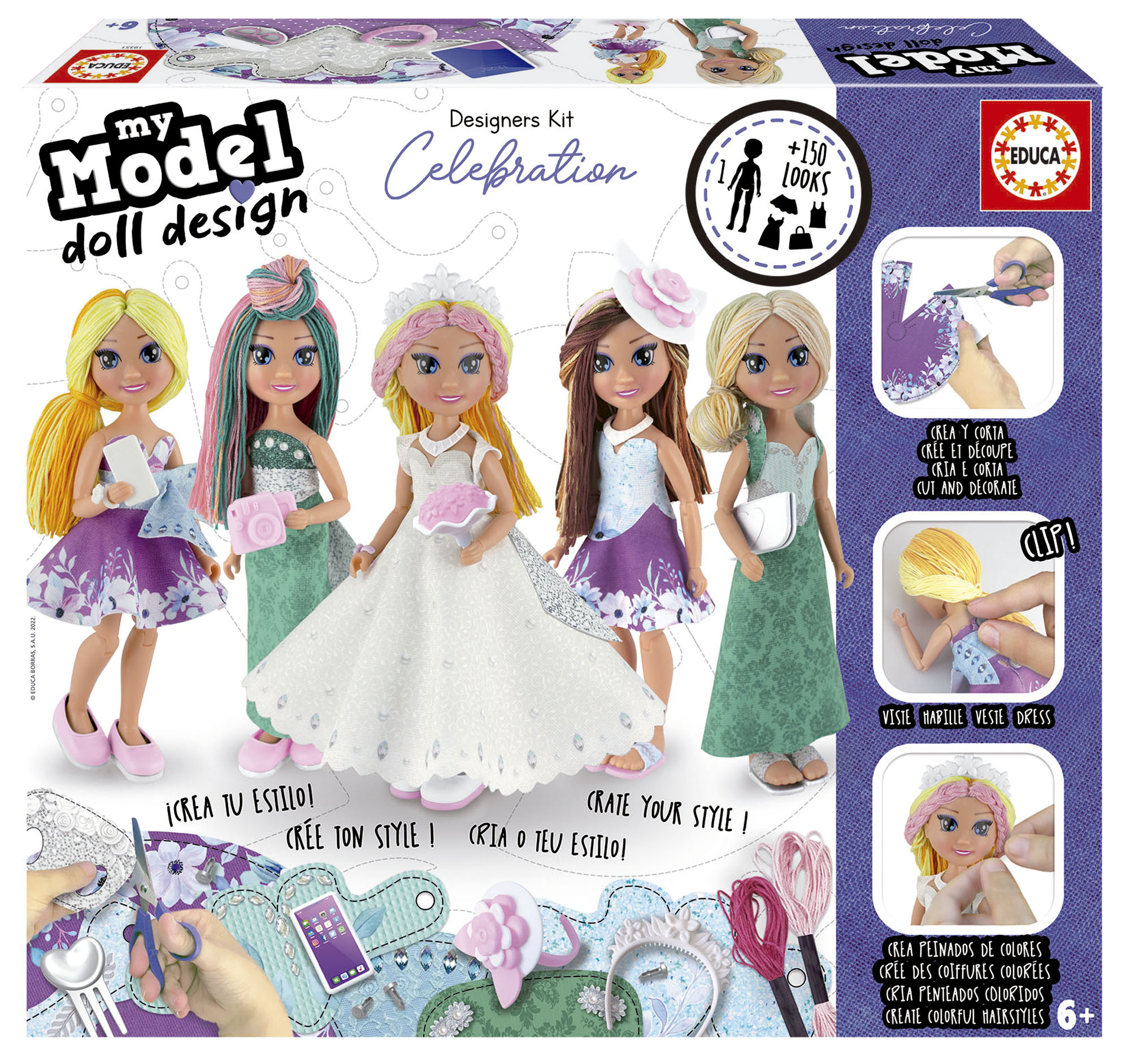 MY MODEL DOLL DESIGN CELEBRA 19351 V12023