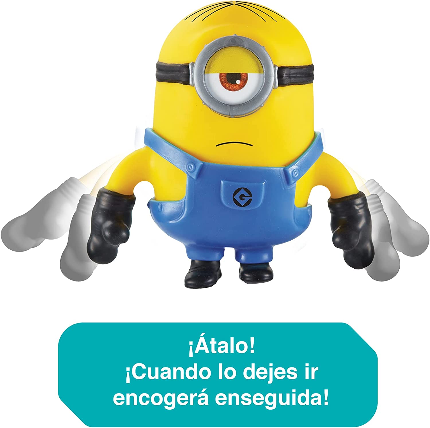 MINIONS FIGURA STUART ELÁSTICA 14CM TR500000