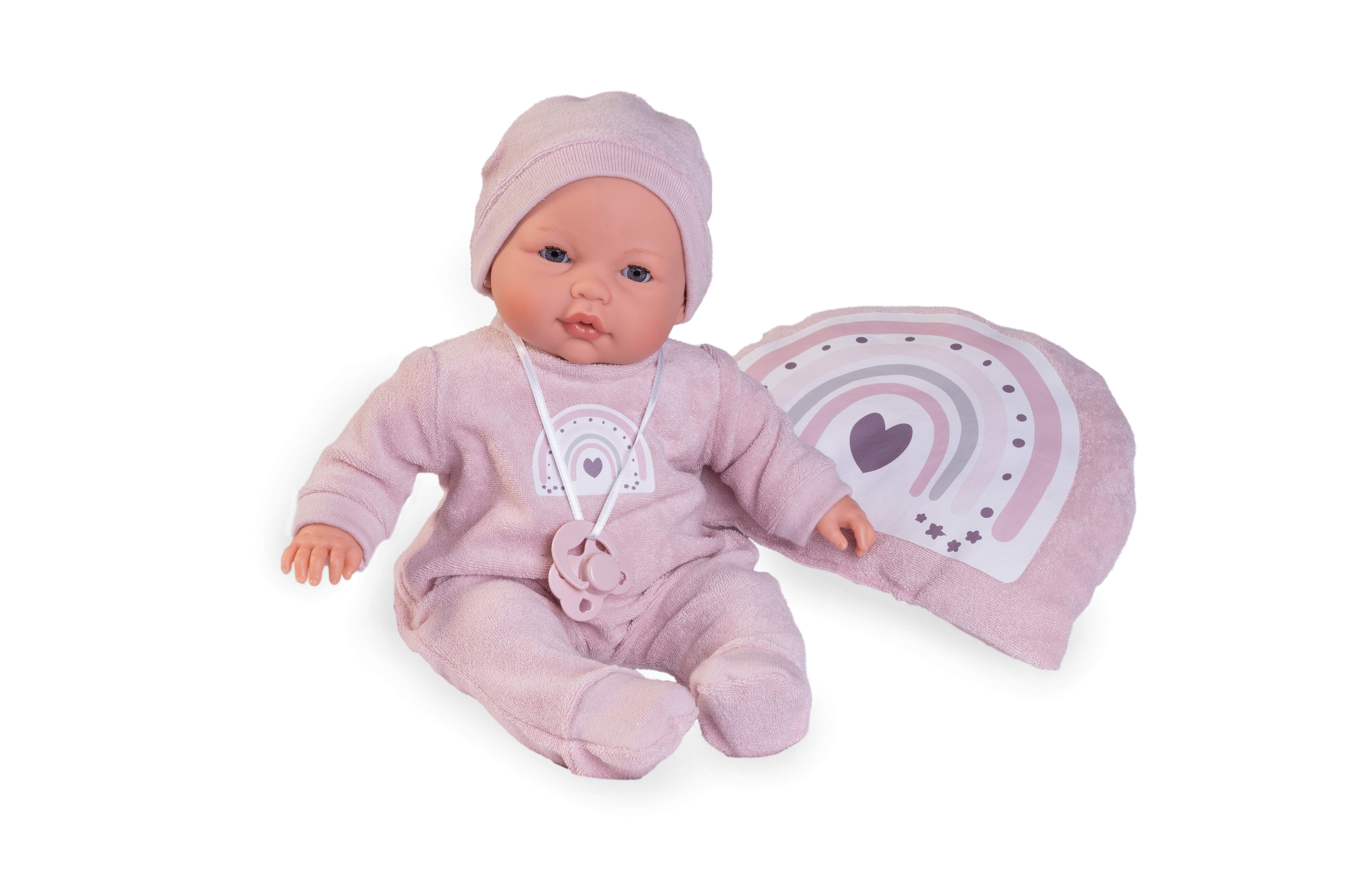 BIMBA LAGRIMITAS CON COJIN ARCOIRIS 14360 V423
