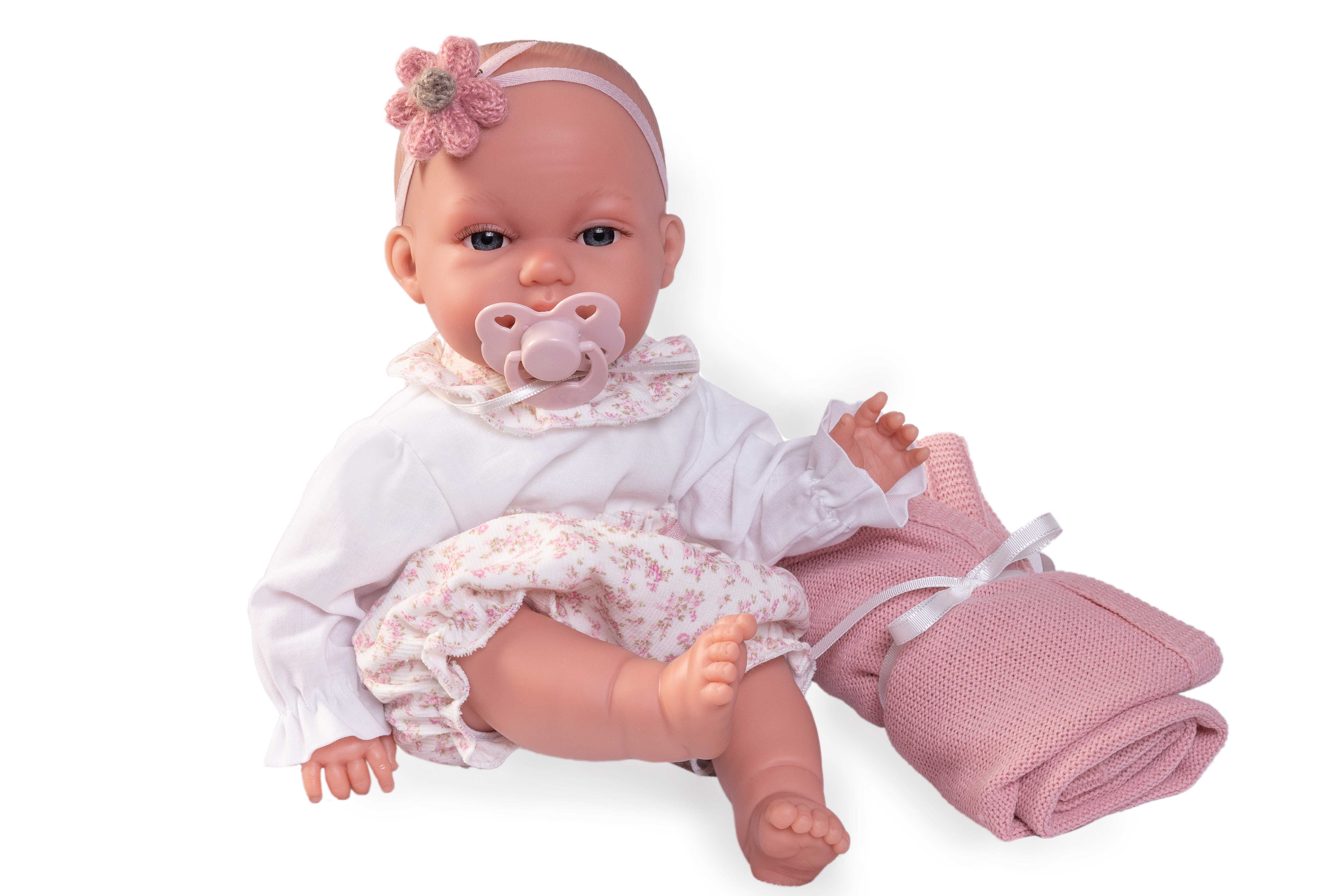 RECIEN NACIDA BABY TONETA POSTURITAS CON MANTITA 70358 - N21724