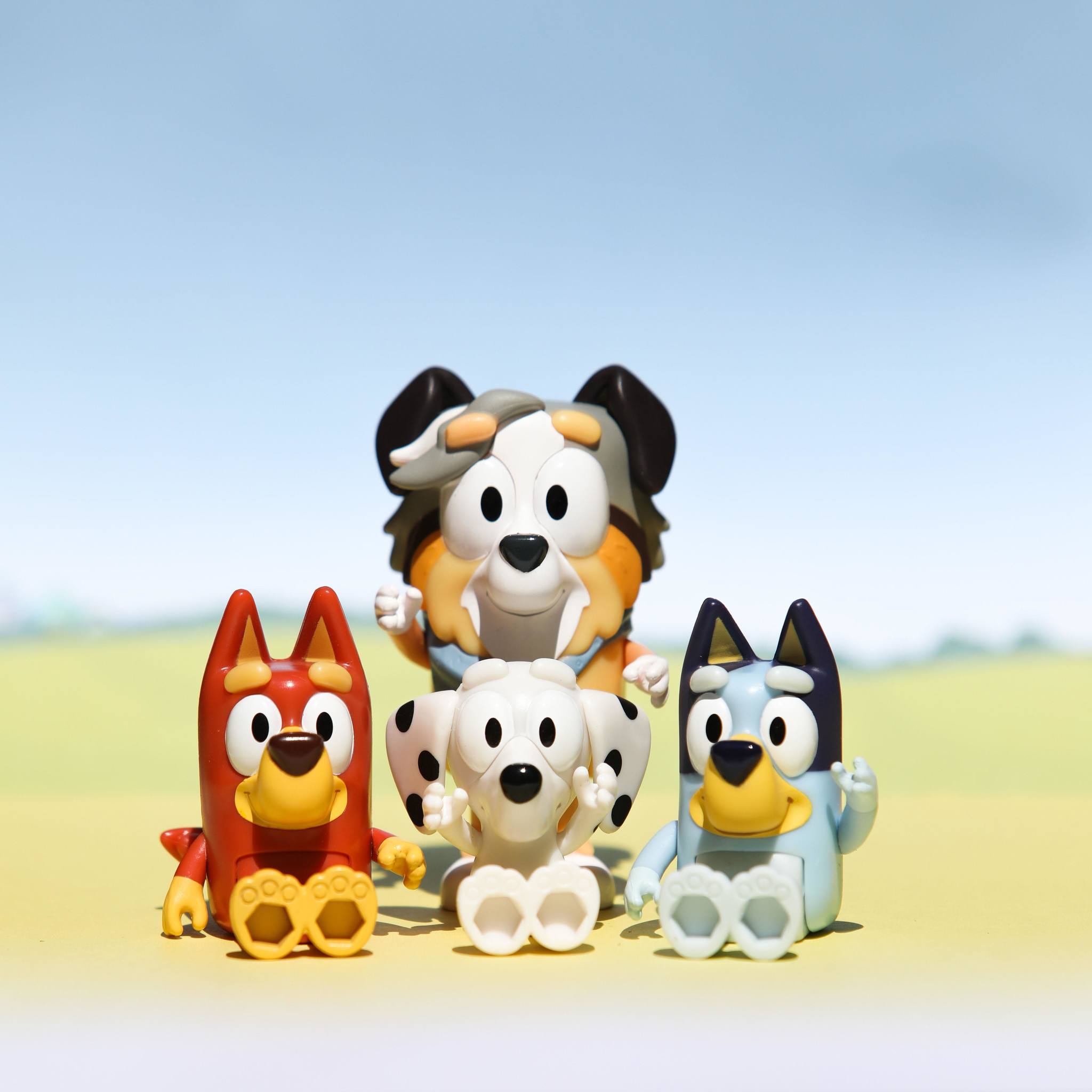 BLUEY PACK 4 FIGURAS BLY09000