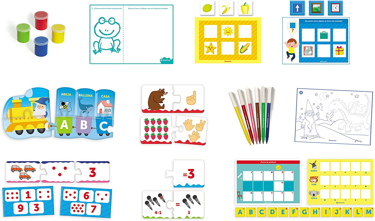 ACTIVIDADES INFANTILES 1º, 2º Y 3º DE PRESCOLAR 55479