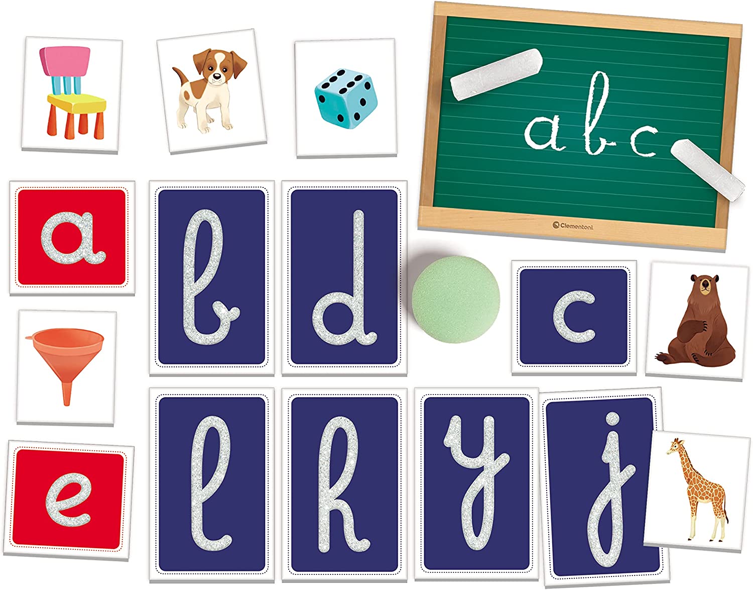 MONTESSORI LETRAS TACTILES 55477