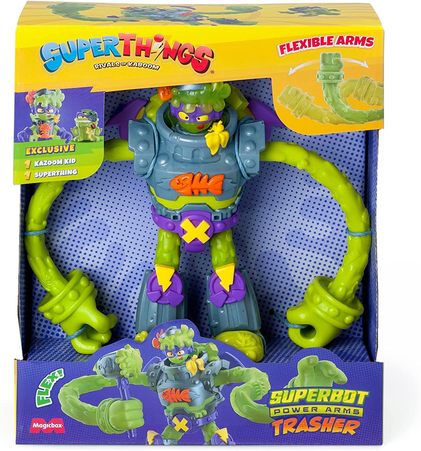 SUPERBOT POWER ARMS TRASHER PSTSP116IN60 - N45523