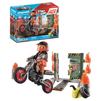 STARTER PACK STUNTSHOW MOTO CON PARED 71256