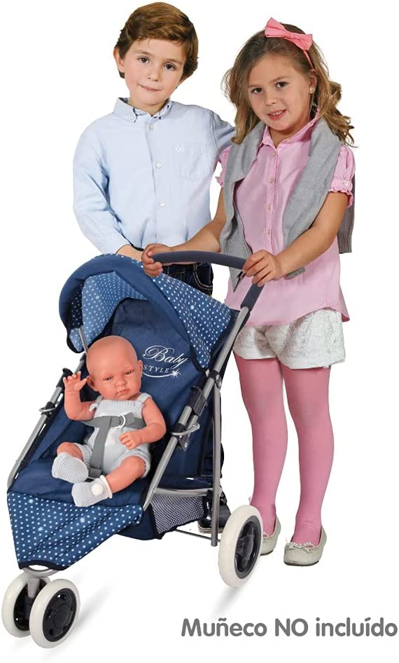 SILLA MUÑECA 3 RUEDAS BABY STYLE 44915