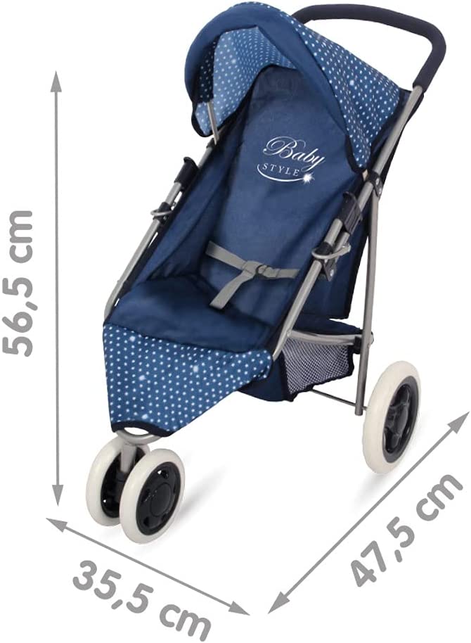 SILLA MUÑECA 3 RUEDAS BABY STYLE 44915