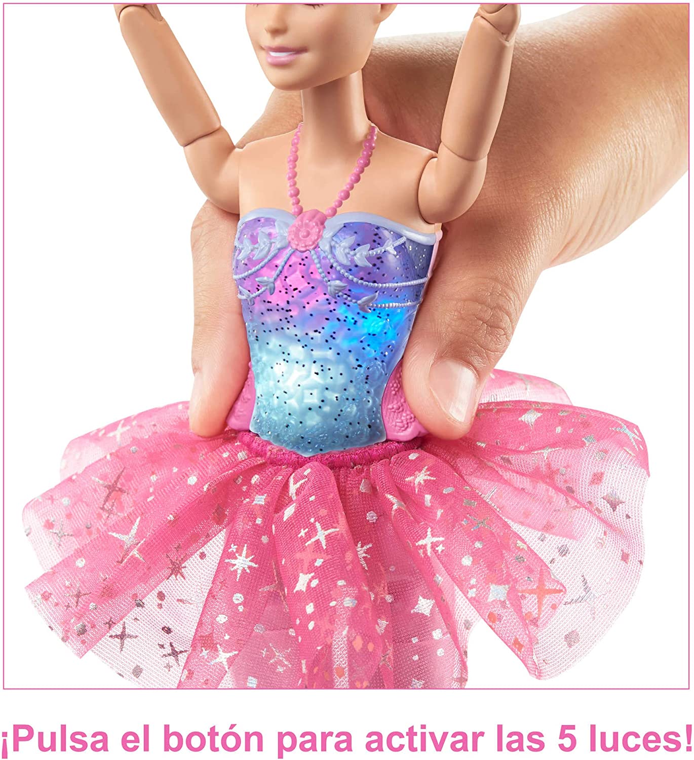 BARBIE DREAMTOPIA BAILARINA TUTU ROSA  HLC25 - V50223