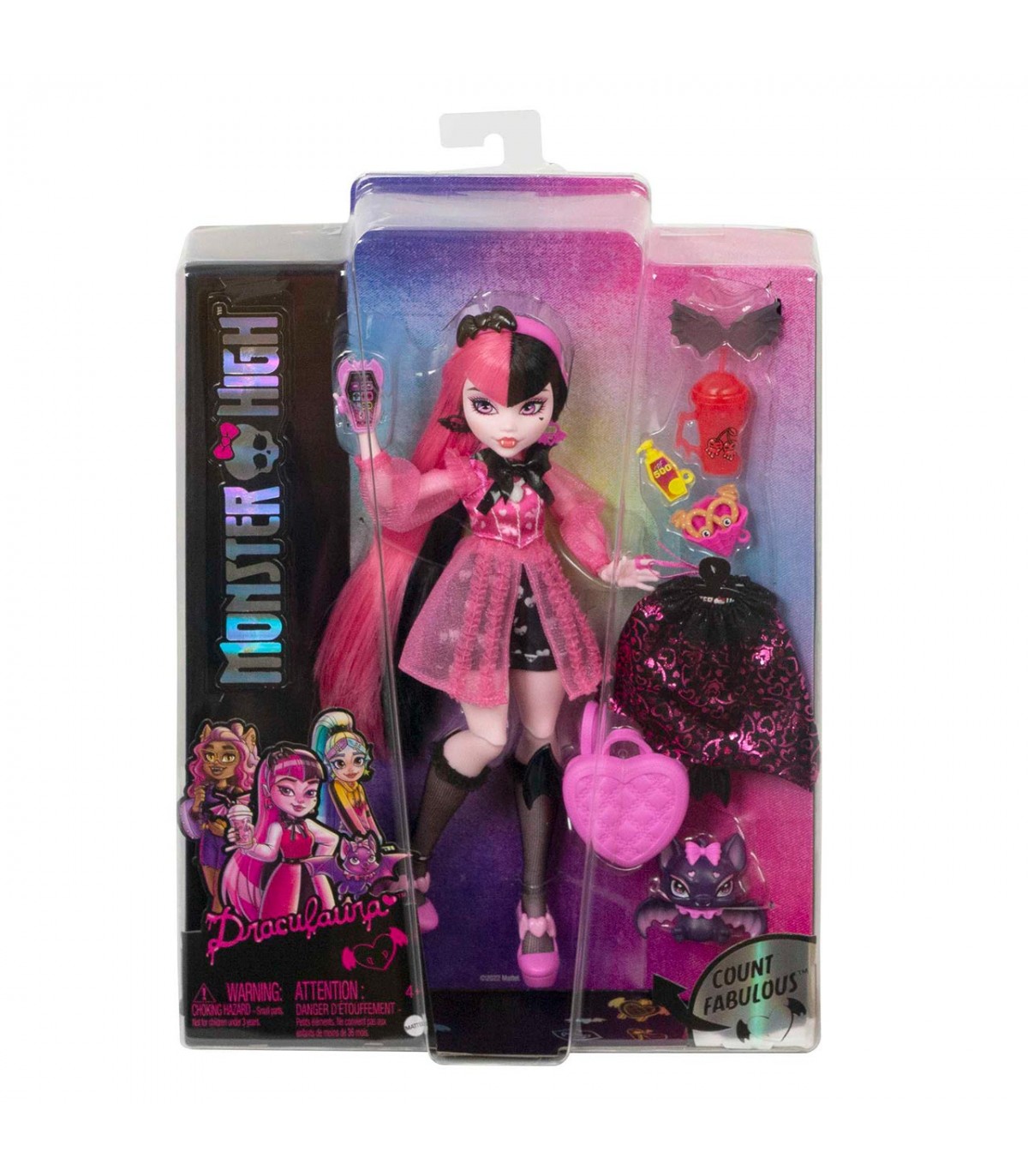 MUÑECA MONSTER HIGH CON MASCOTA SURTIDA HPD53 - V51523