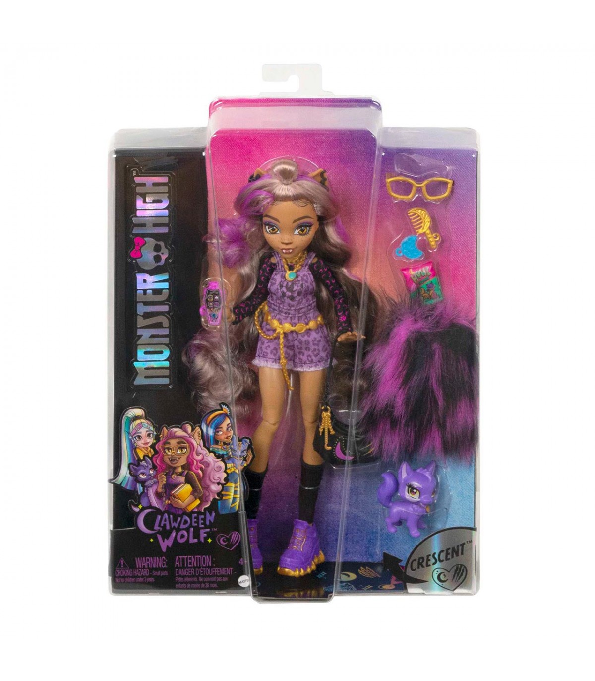 MUÑECA MONSTER HIGH CON MASCOTA SURTIDA HPD53 - V51523