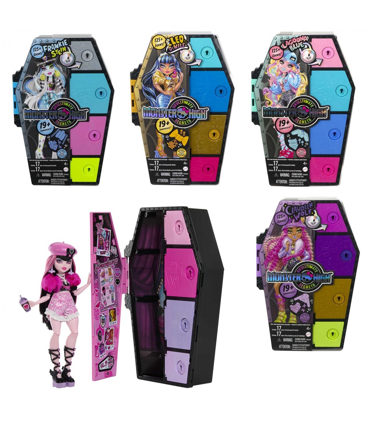 MONSTER HIGH MYSTERIOUS FRIENDS DRACULAURA HPD57 - V51623