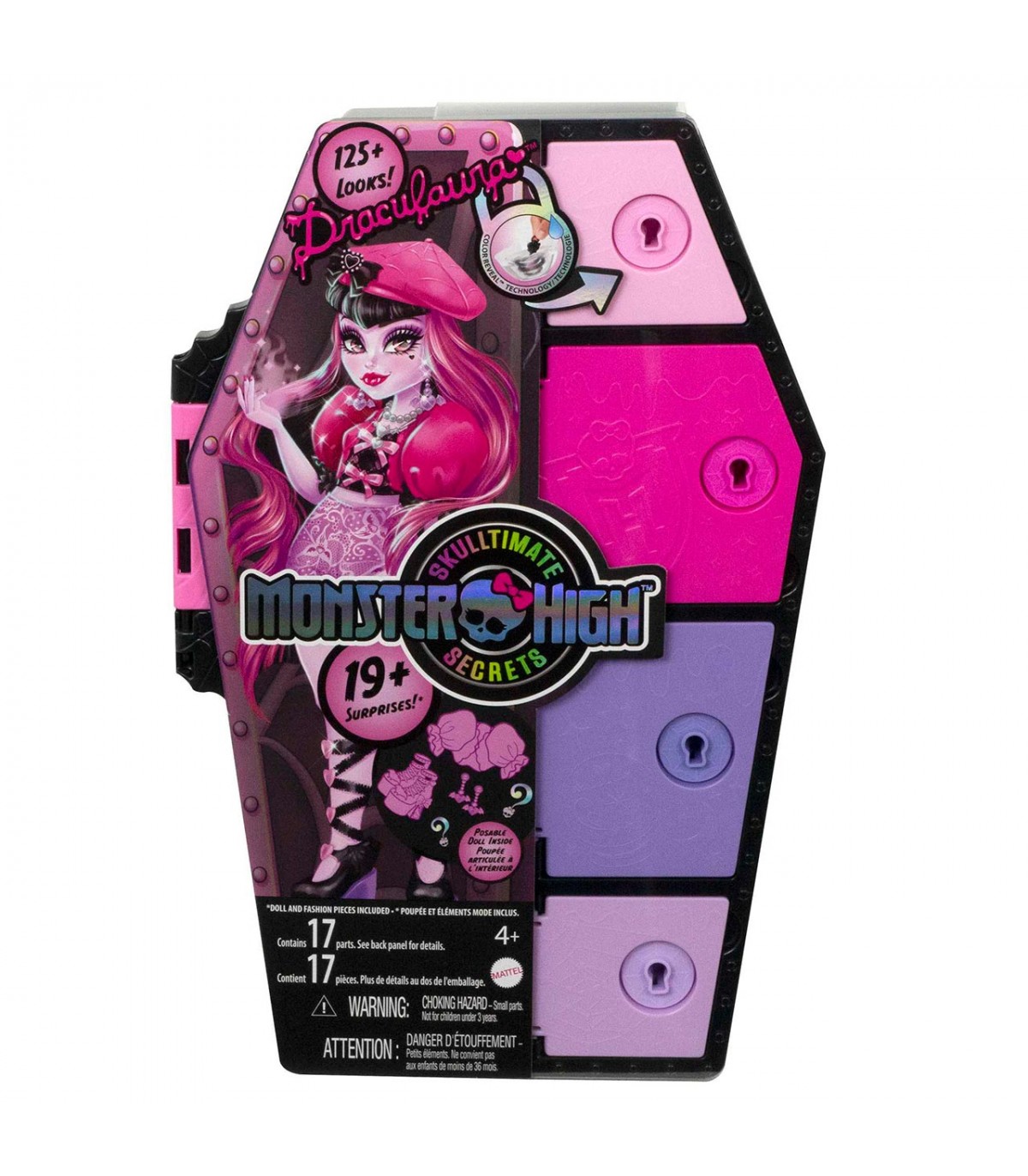 MONSTER HIGH MYSTERIOUS FRIENDS DRACULAURA HPD57 - V51623