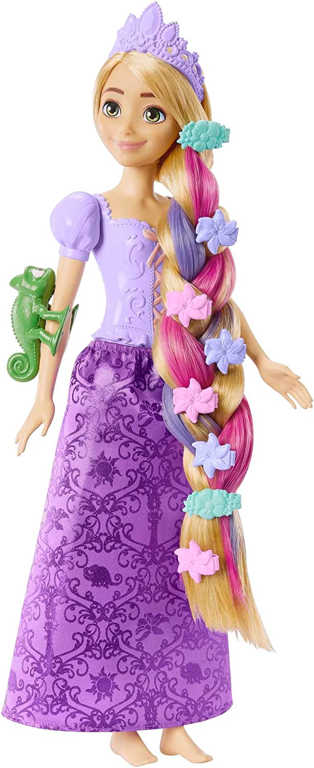 PRINCESAS DISNEY RAPUNZEL PEINADOS MAGICOS HLW18 - V51123