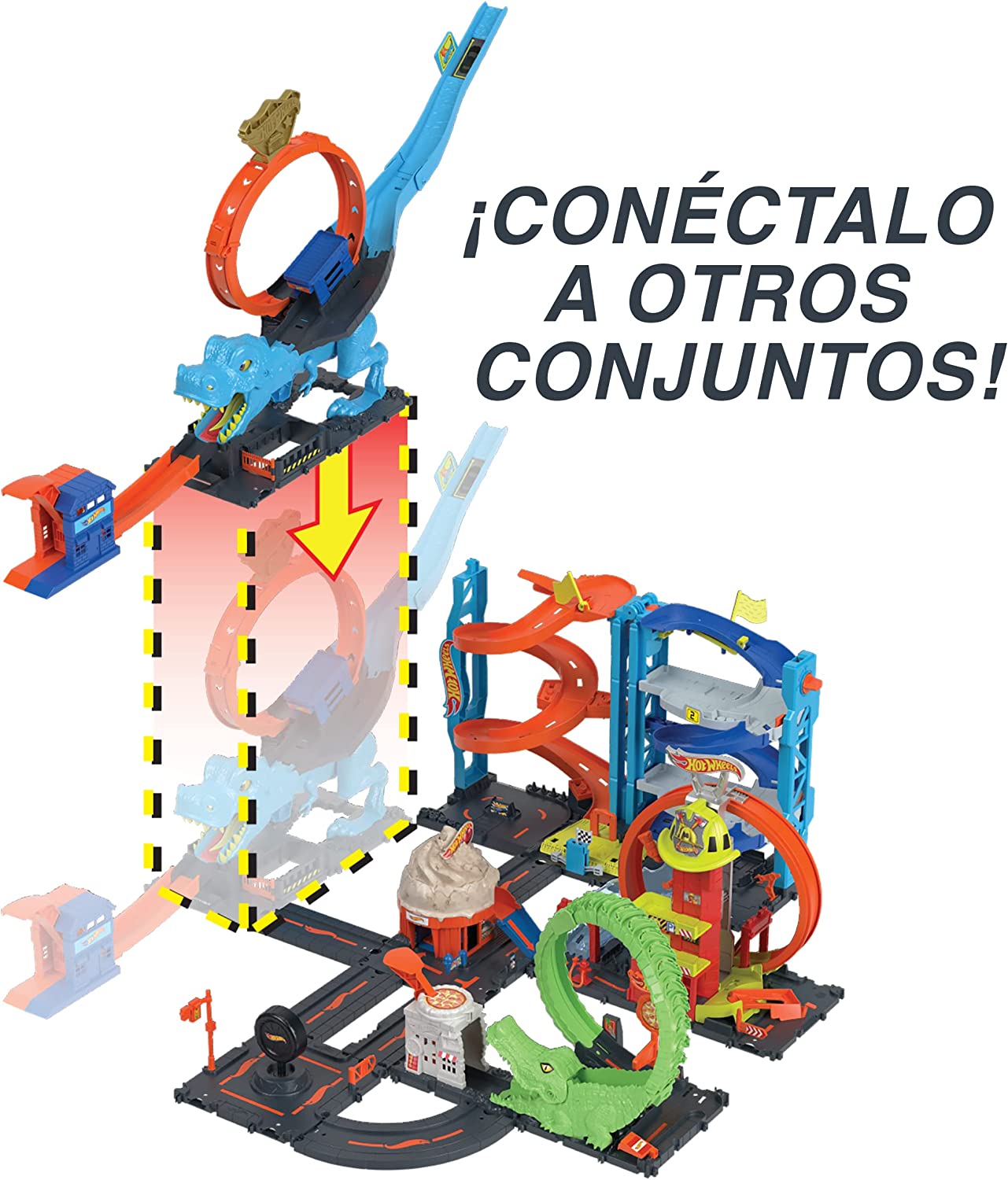 HOT WHEELS PISTA DESAFIO T-REX-I HKX42 - V51723