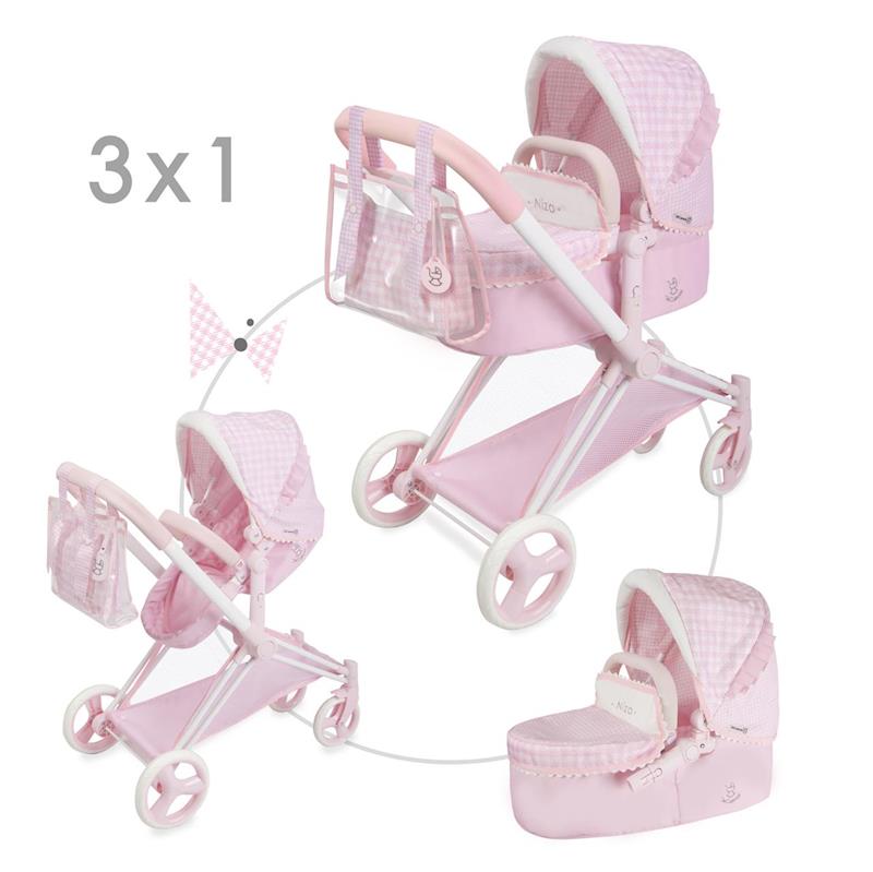 COCHE DE MUÑECA 3X1 PLEGABLE 81746 N4823