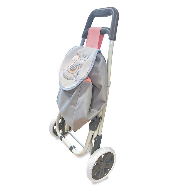 CARRITO COMPRA ROSA 52086