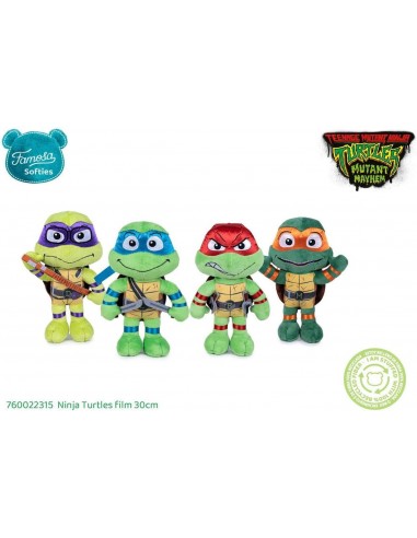 PELUCHE TORTUGAS NINJA 30CM 7600022315