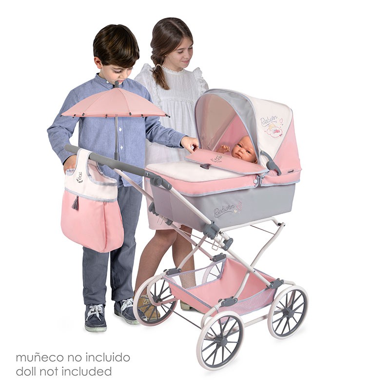 COCHE REBORN PLEGABLE CON SOMBRILLA 82086