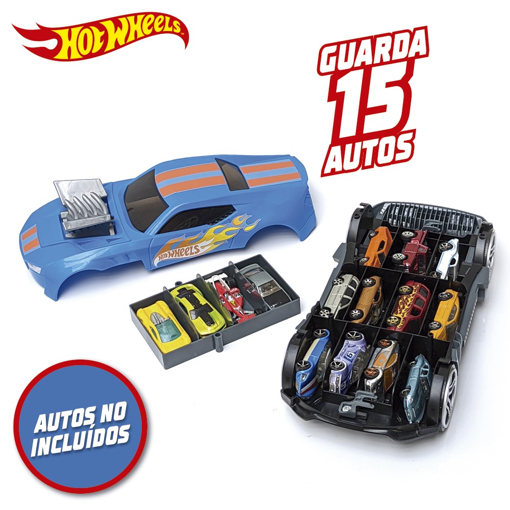 COCHE DE CARRERAS PORTACOCHES HOT WHEELS 2EN1 04622 - N44323