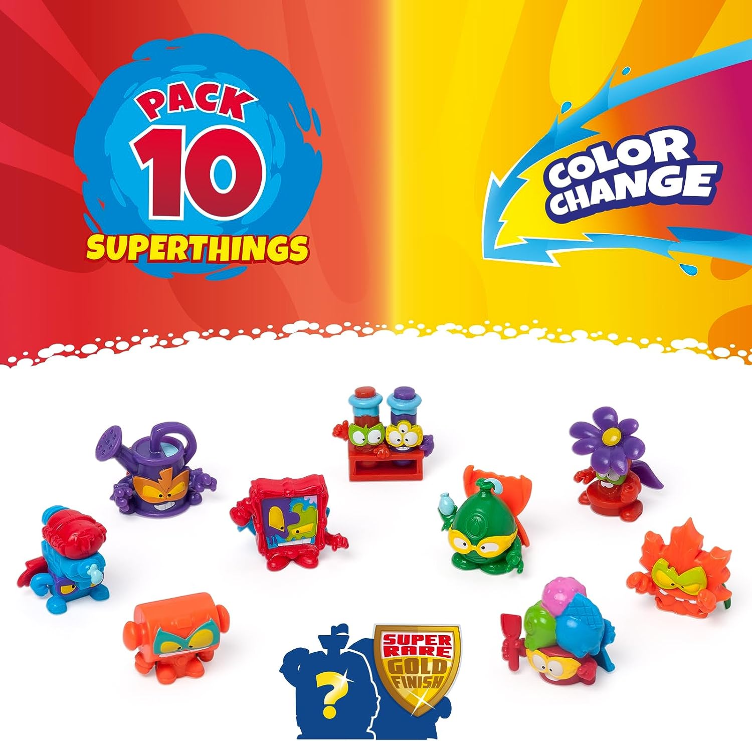 BLISTER 10 SUPERTHINGS MUTANT BATTLE PST12B016IN00