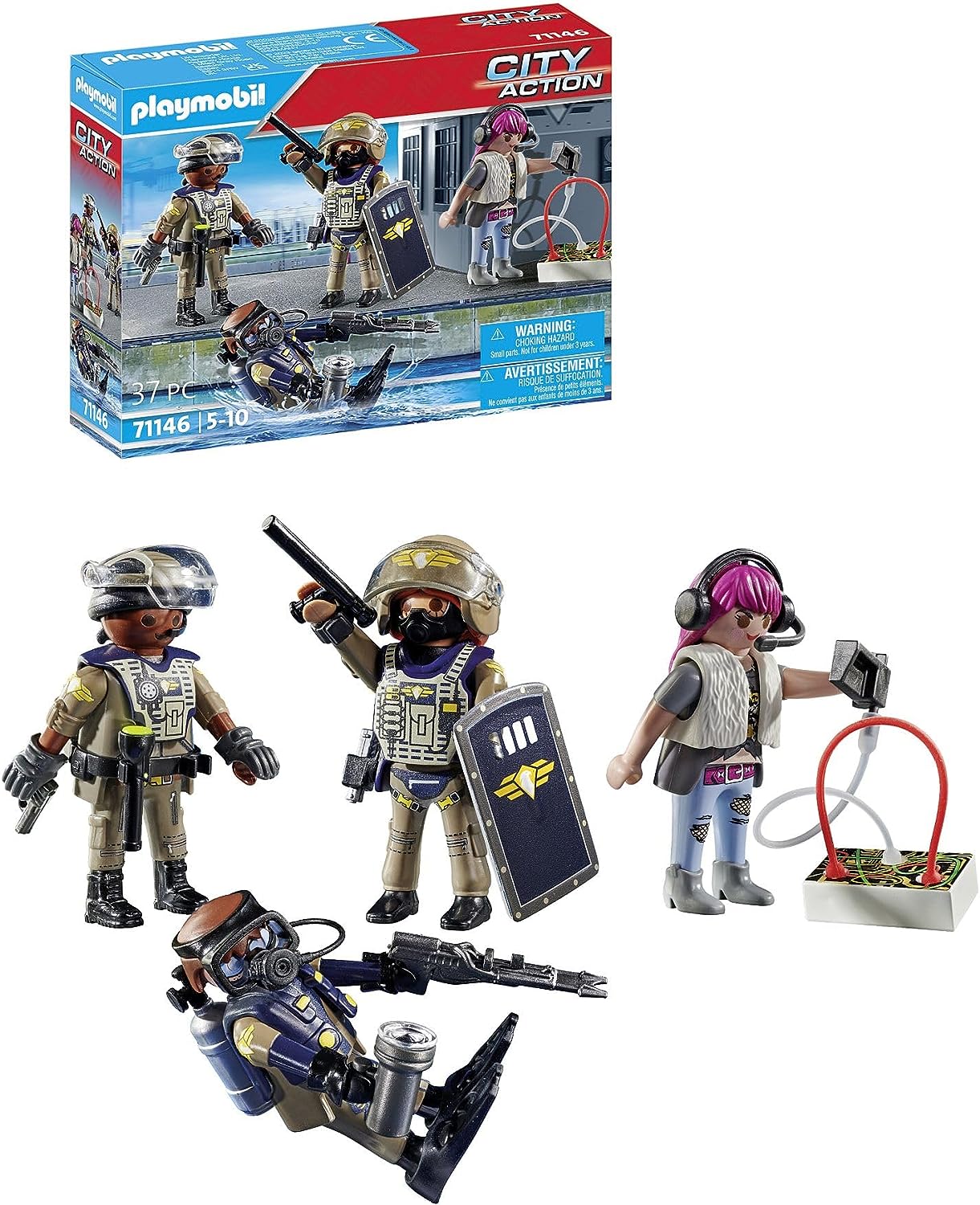 FUERZAS ESPECIALES SET FIGURAS 71146