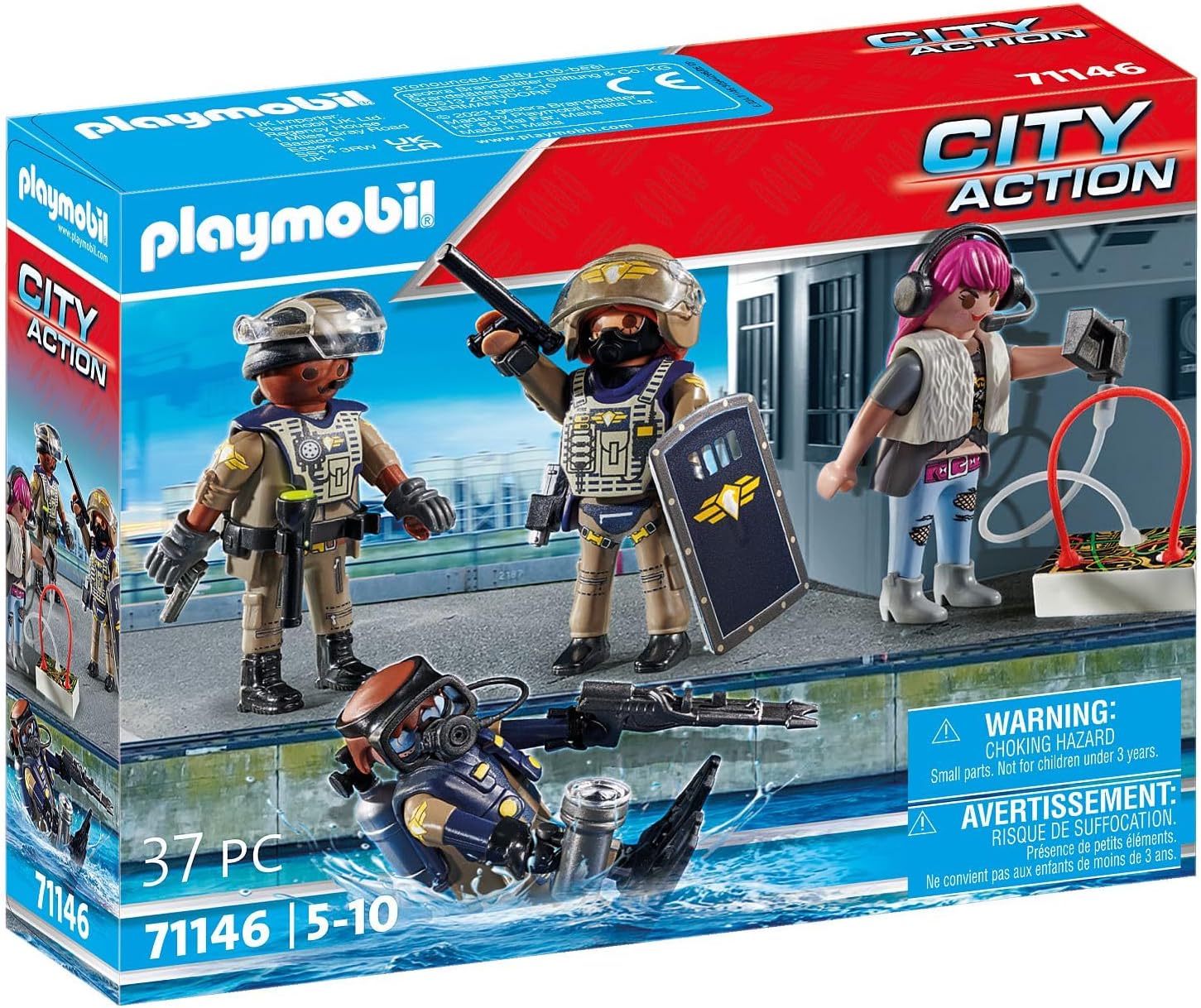 FUERZAS ESPECIALES SET FIGURAS 71146