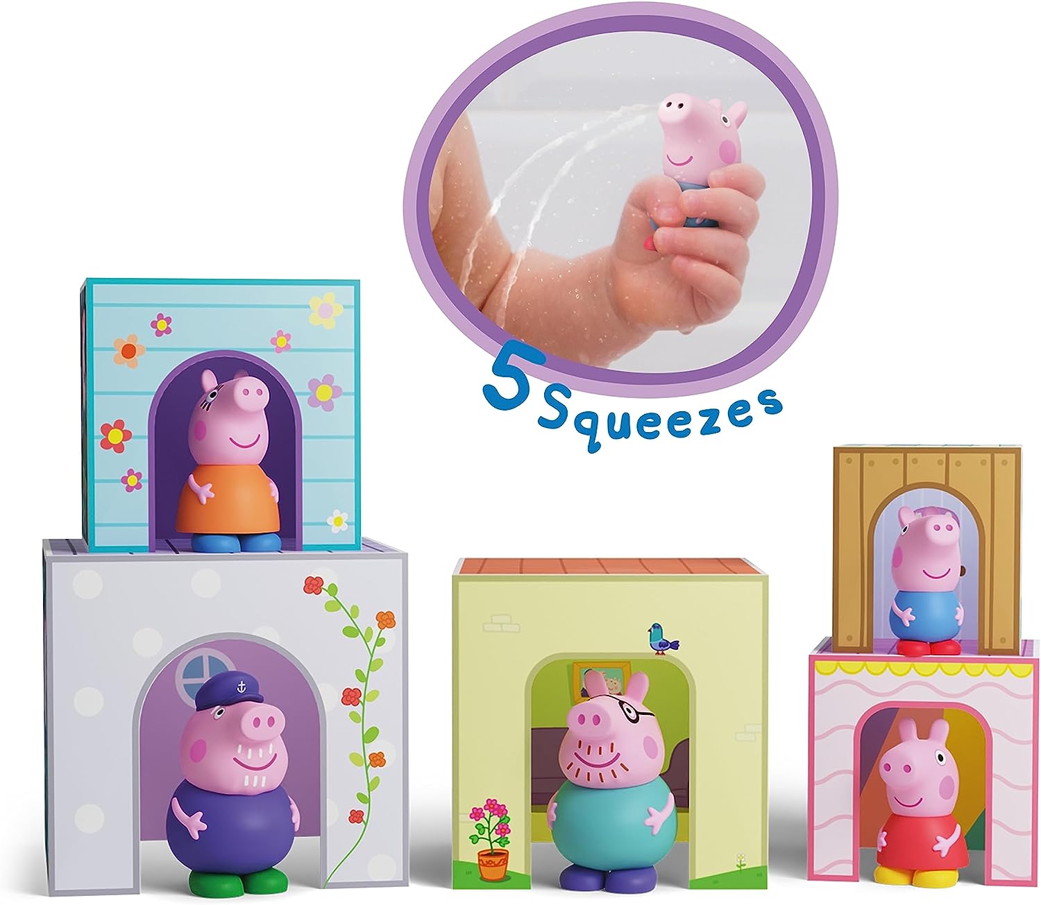 CUBOS APILABELES DE MADERA PEPPA PIG 921D00064 - N49724