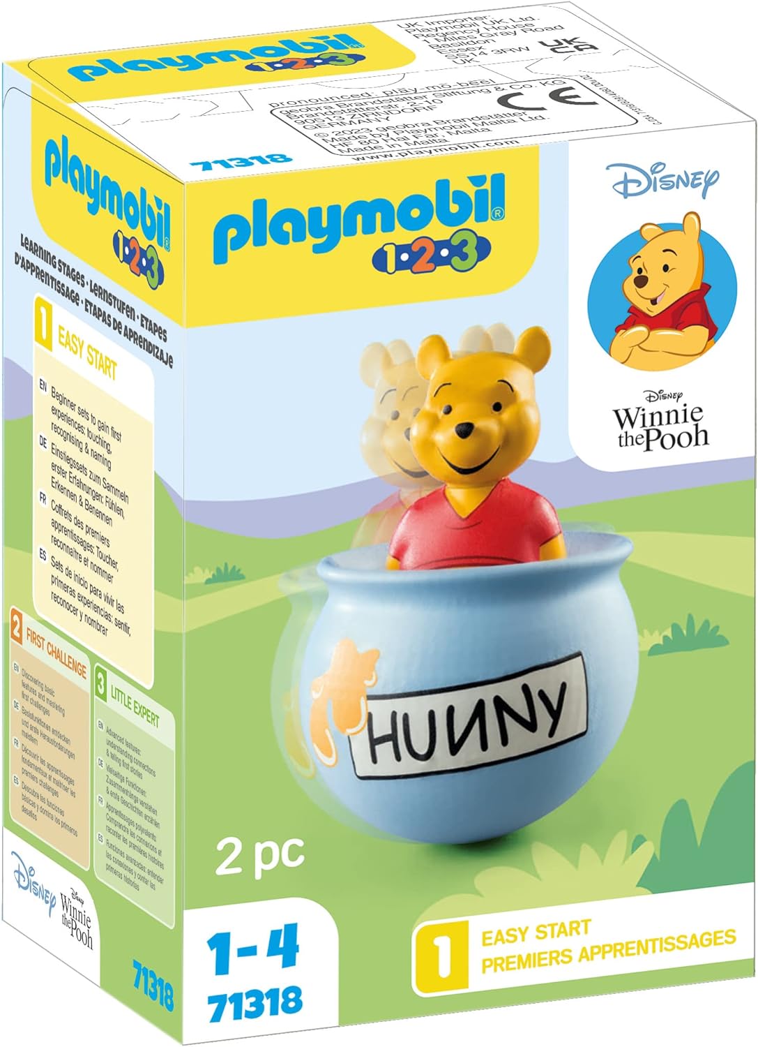 1.2.3 WINNIE THE POOH TARRO DE 71318
