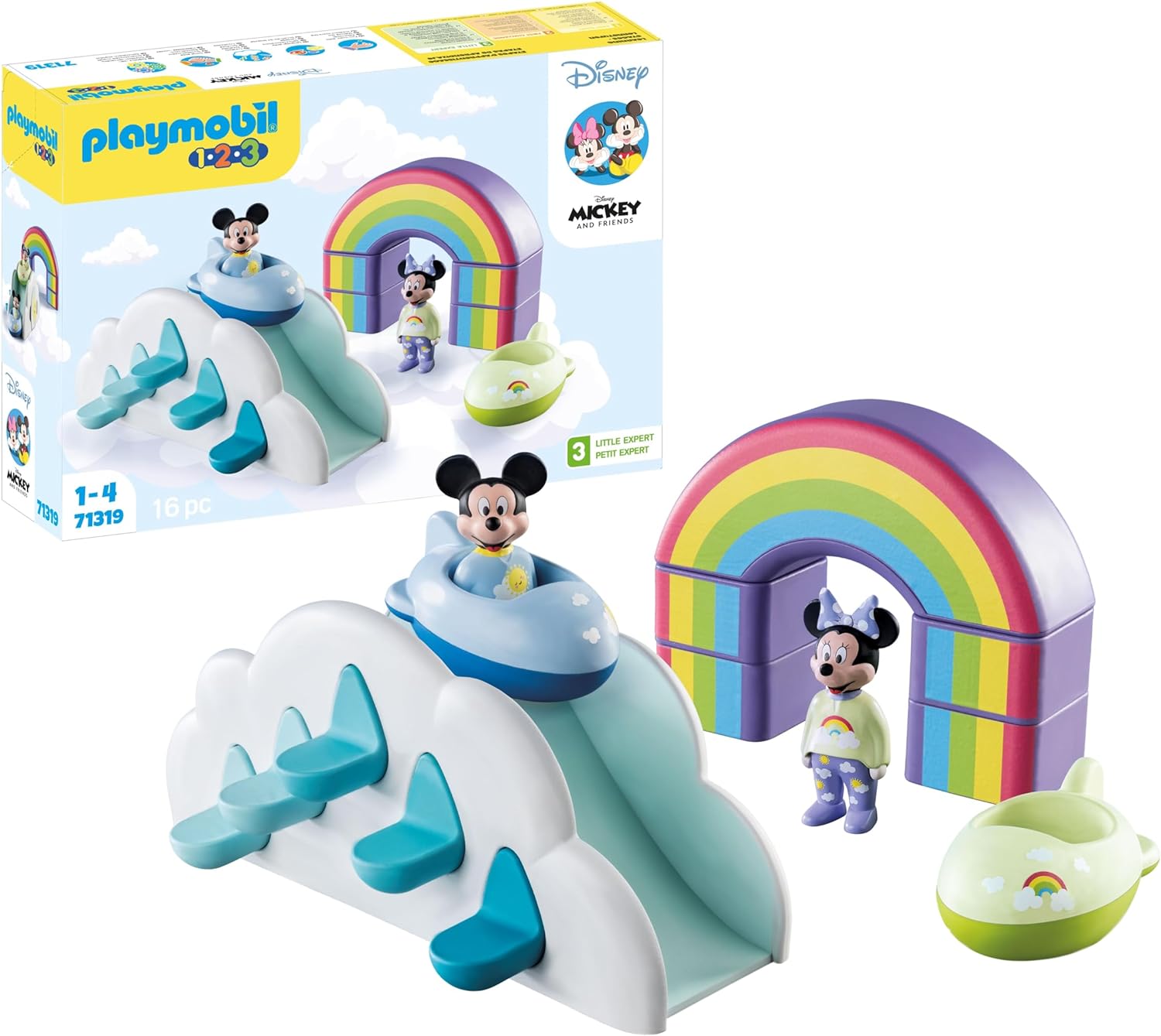 1.2.3 MICKEY Y MINNIE CASA EN 71319