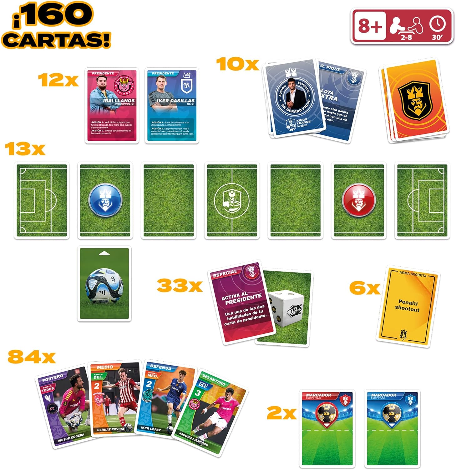 CARTAS KINGS LEAGUE 922020