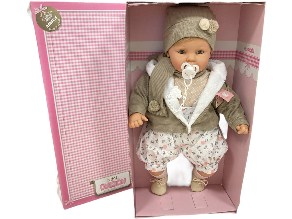 BABY DULZON LLORN CHAQUETA Y BUFANDA 8055