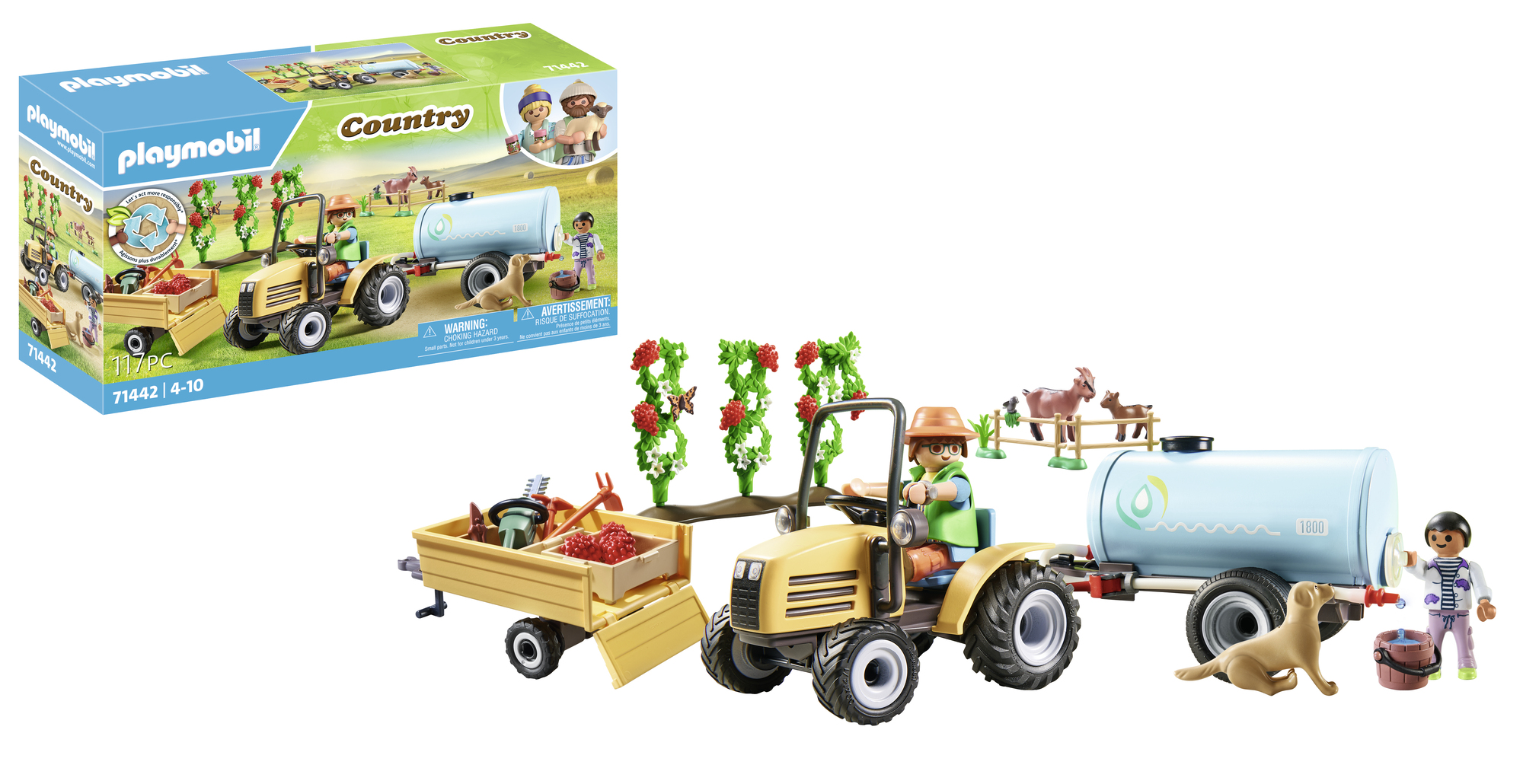 TRACTOR CON TRAILER Y CISTERNA 71442