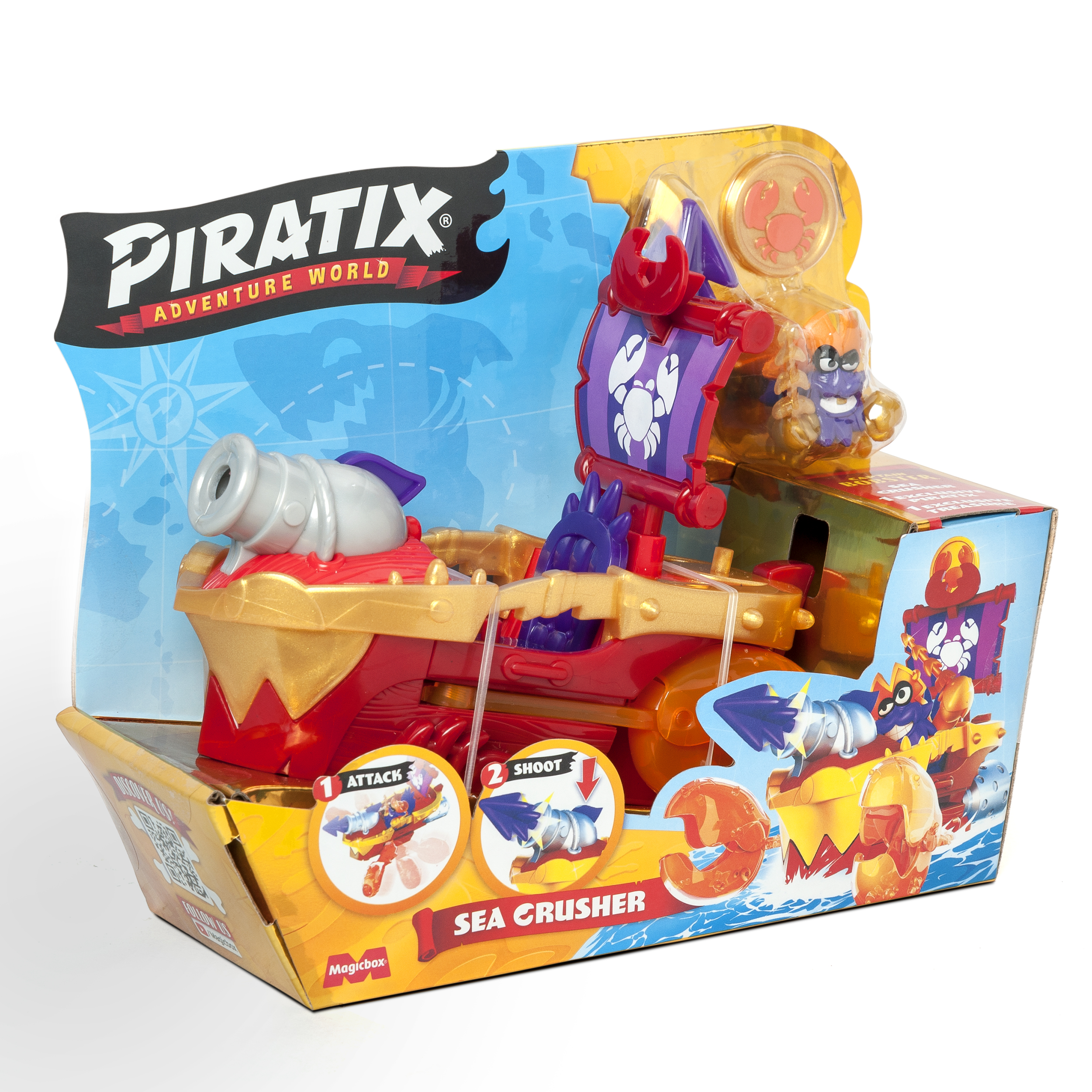 PIRATIX BARCO SEA CRUSHER PPXSP114IN20